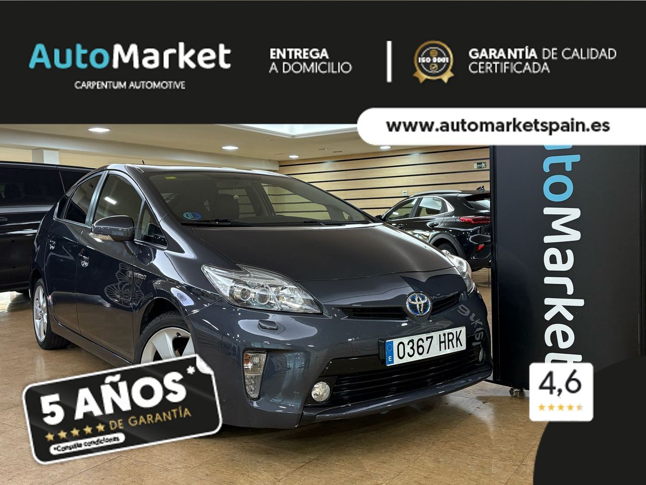 TOYOTA Prius (HYBRID SYNERGY DRIVE 1.8) en Lugo