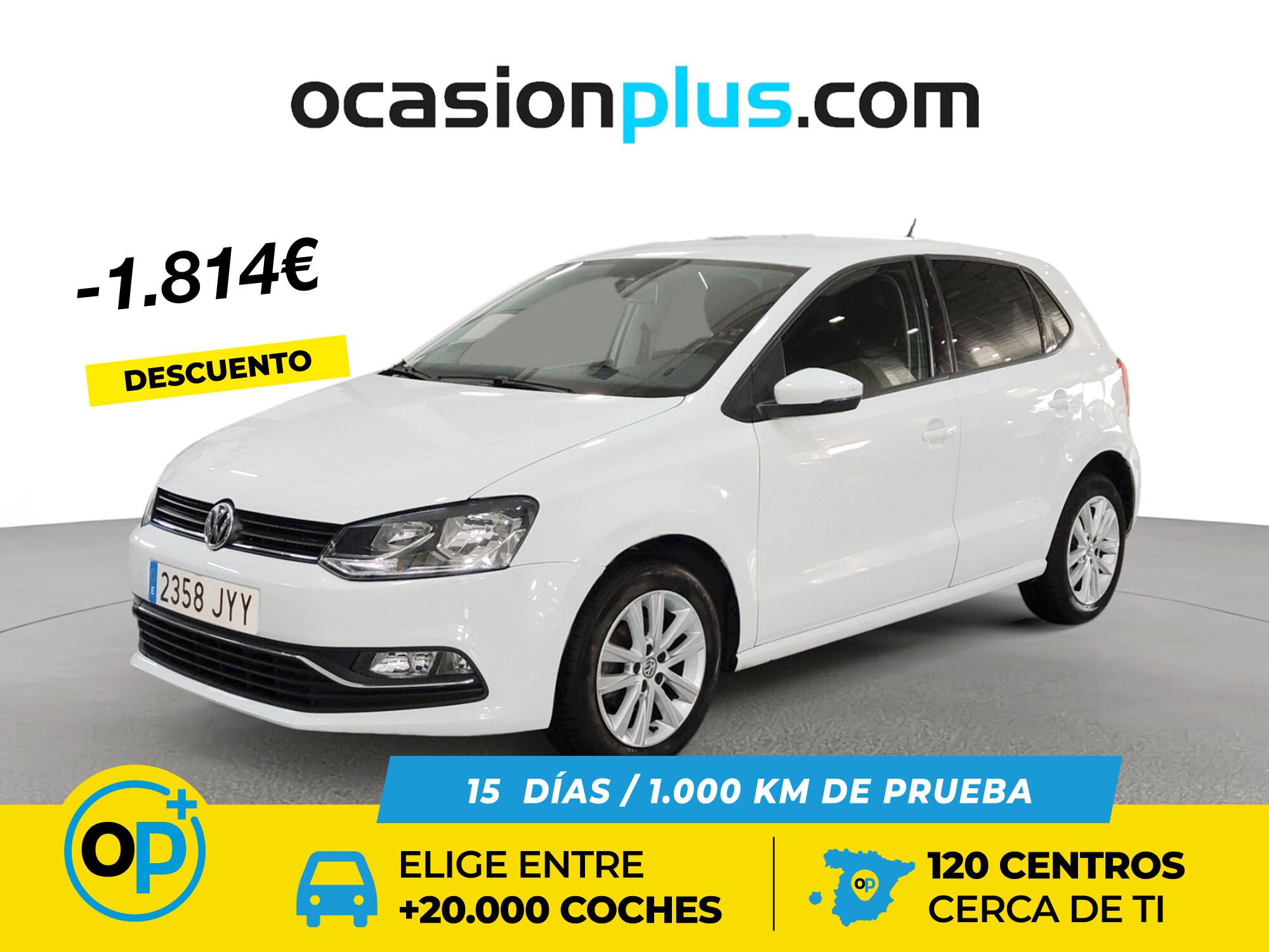 VOLKSWAGEN Polo (A-Polo Plus 1.2 TSI BMT 66 kW (90 CV)) en Palmas, Las