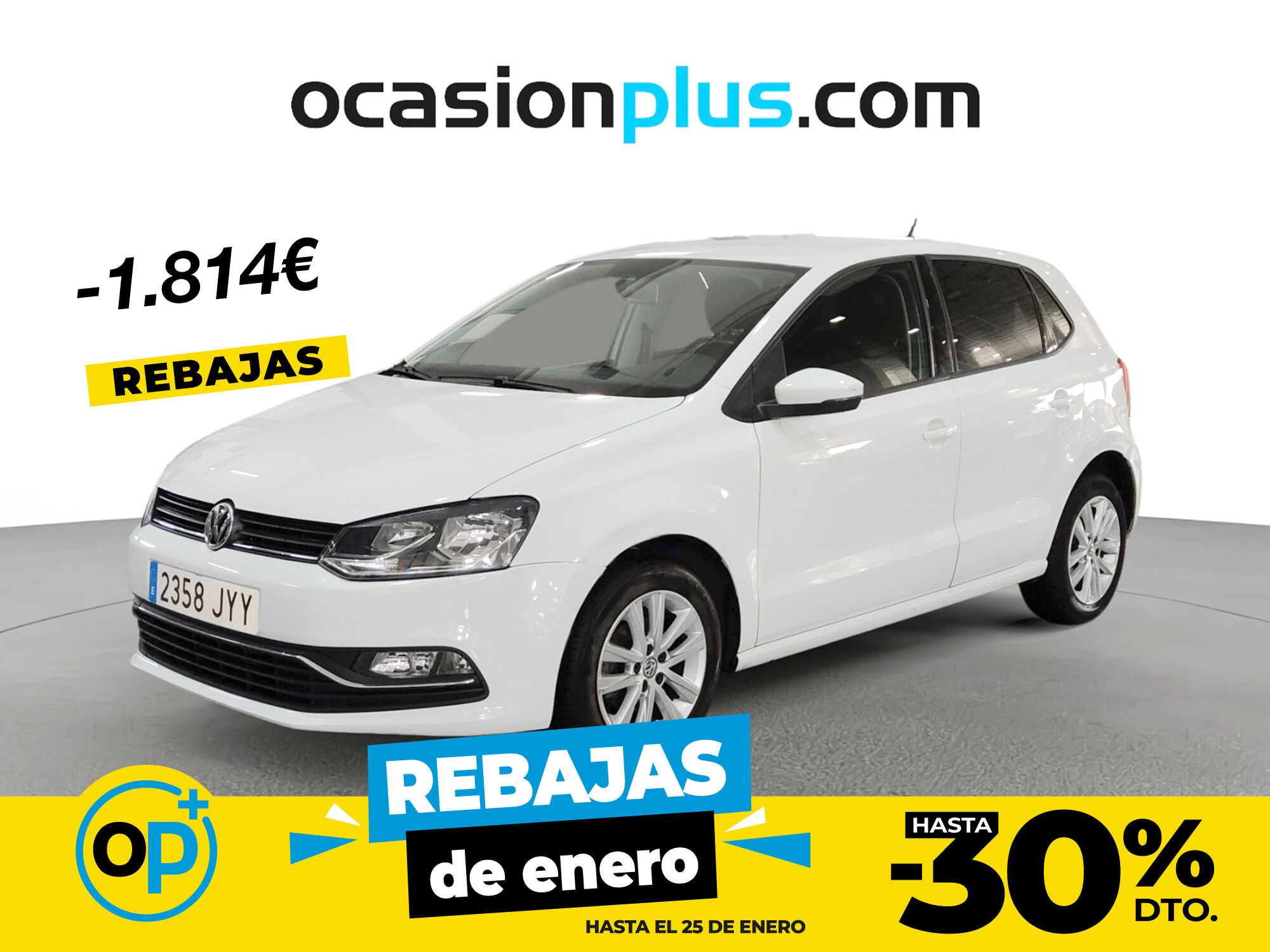VOLKSWAGEN Polo (A-Polo Plus 1.2 TSI BMT 66 kW (90 CV)) en Palmas, Las