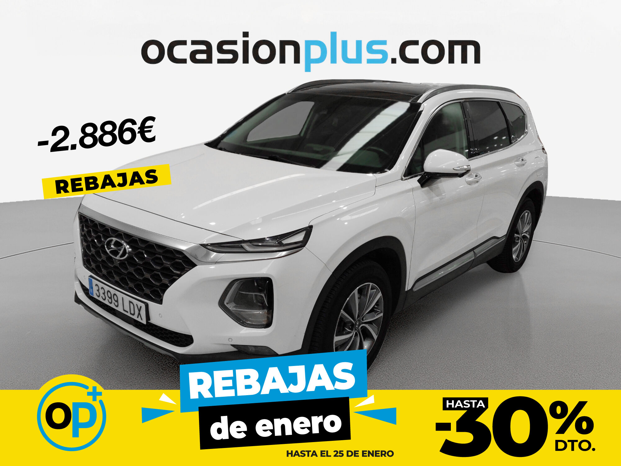 HYUNDAI Santa Fe (2.2 CRDI Style 4x4 Auto 147 kW (200 CV)) en Madrid