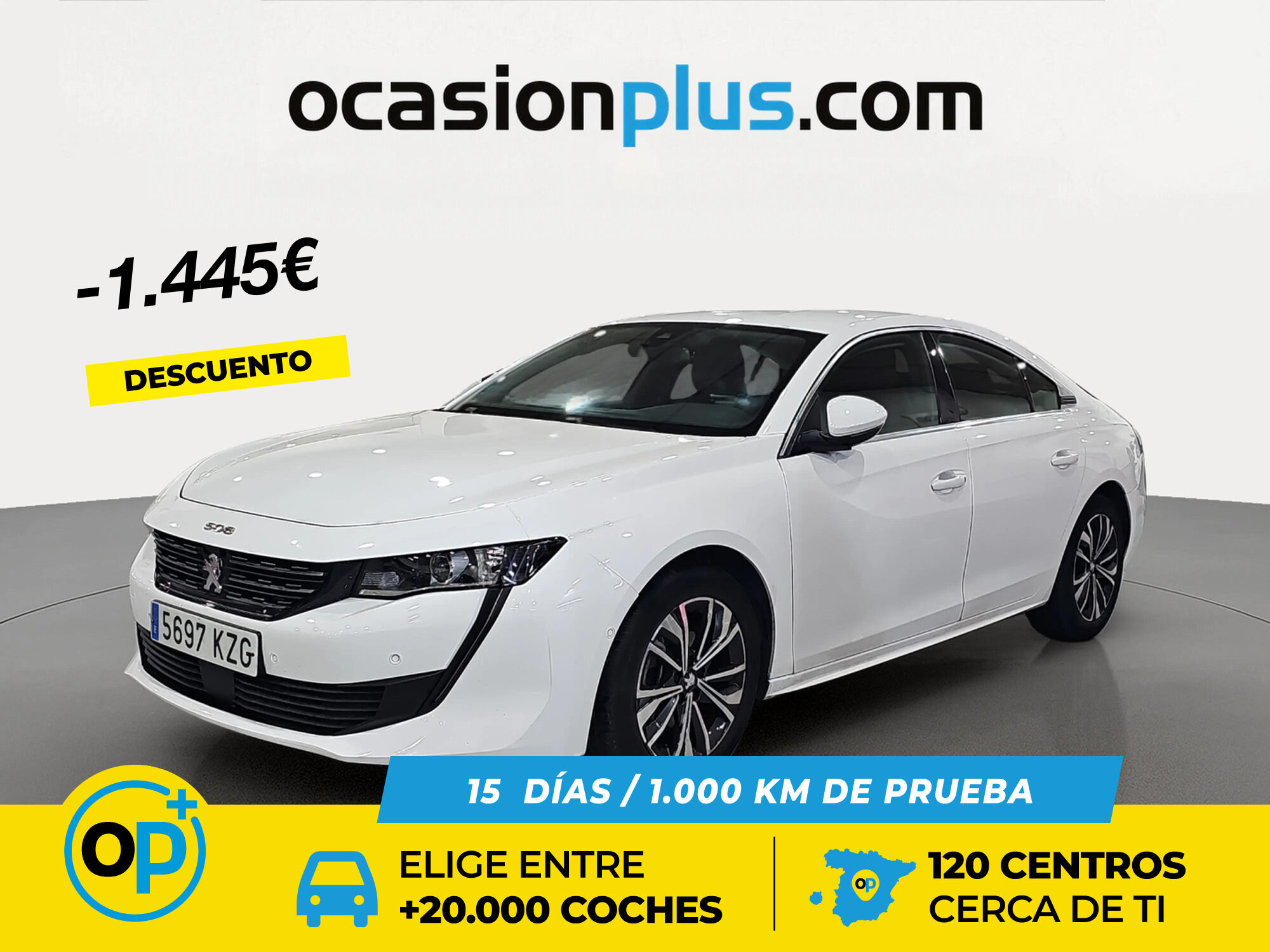 PEUGEOT 508 (BlueHDi 160 S&S Allure EAT8 118 kW (160 CV)) en Madrid