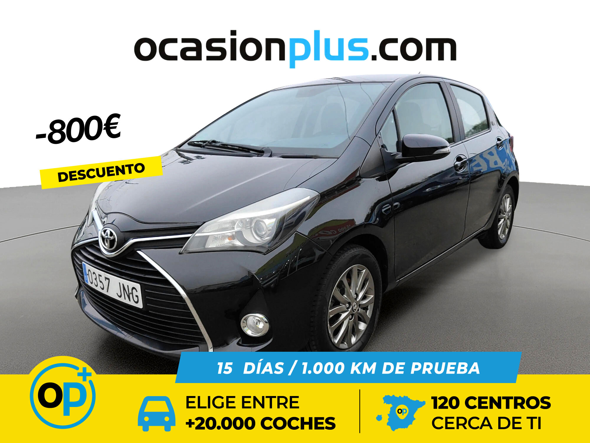 TOYOTA Yaris (1.3 100 Active 73 kW (99 CV)) en Madrid