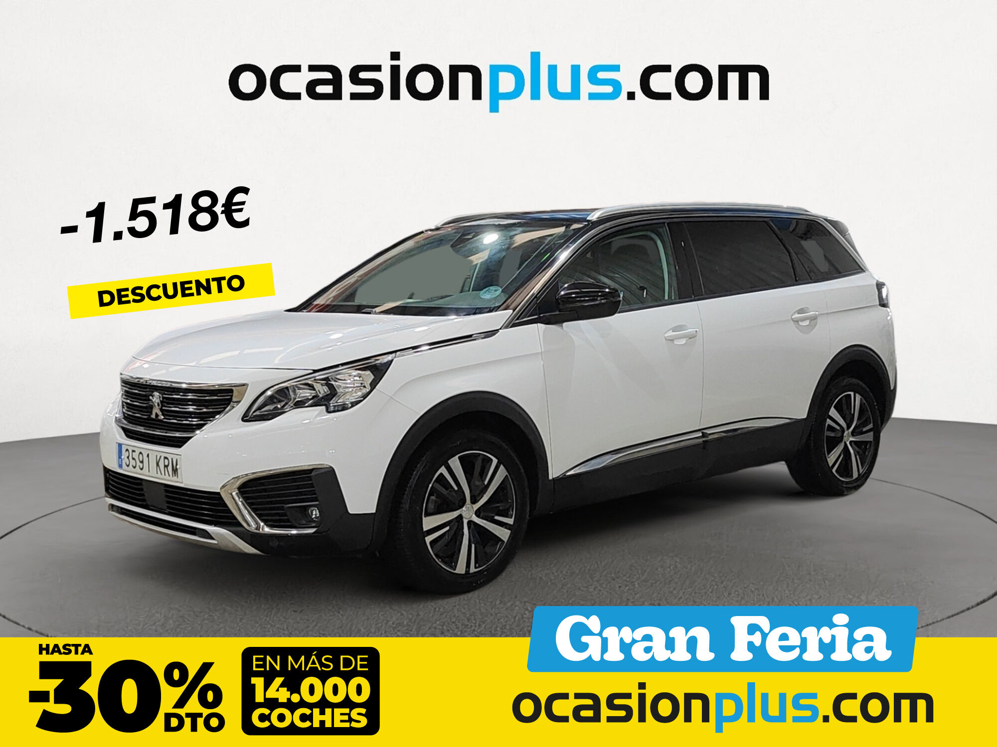 PEUGEOT 5008 (PureTech 130 S&S Allure 96 kW (130 CV)) en Madrid