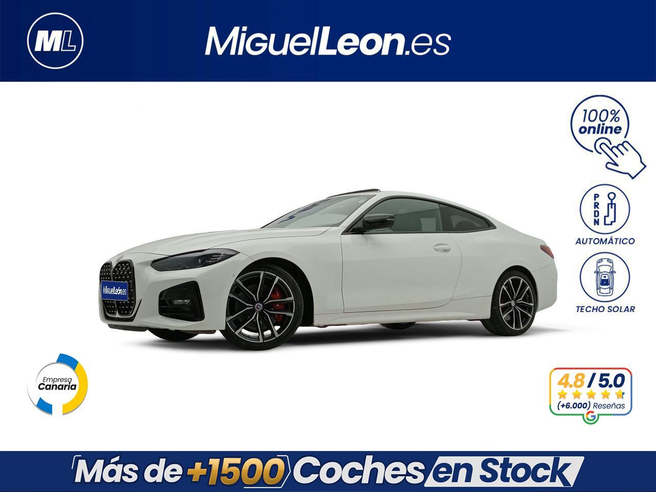 BMW Serie 4 (420d) en Palmas, Las