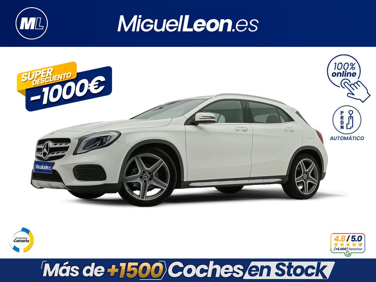 MERCEDES Clase GLA (GLA 180) en Palmas, Las