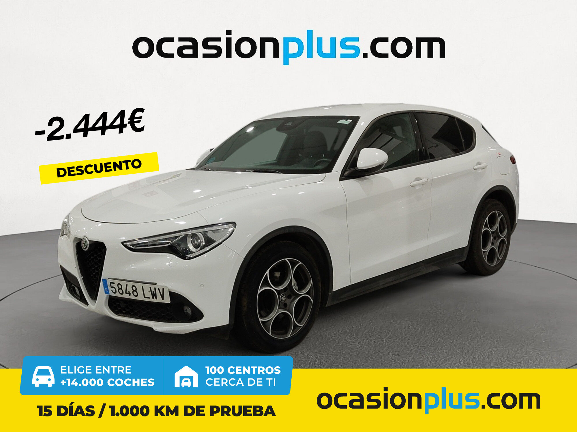 ALFA ROMEO Stelvio (2.2 Diesel Sprint RWD 118 kW (160 CV)) en Madrid