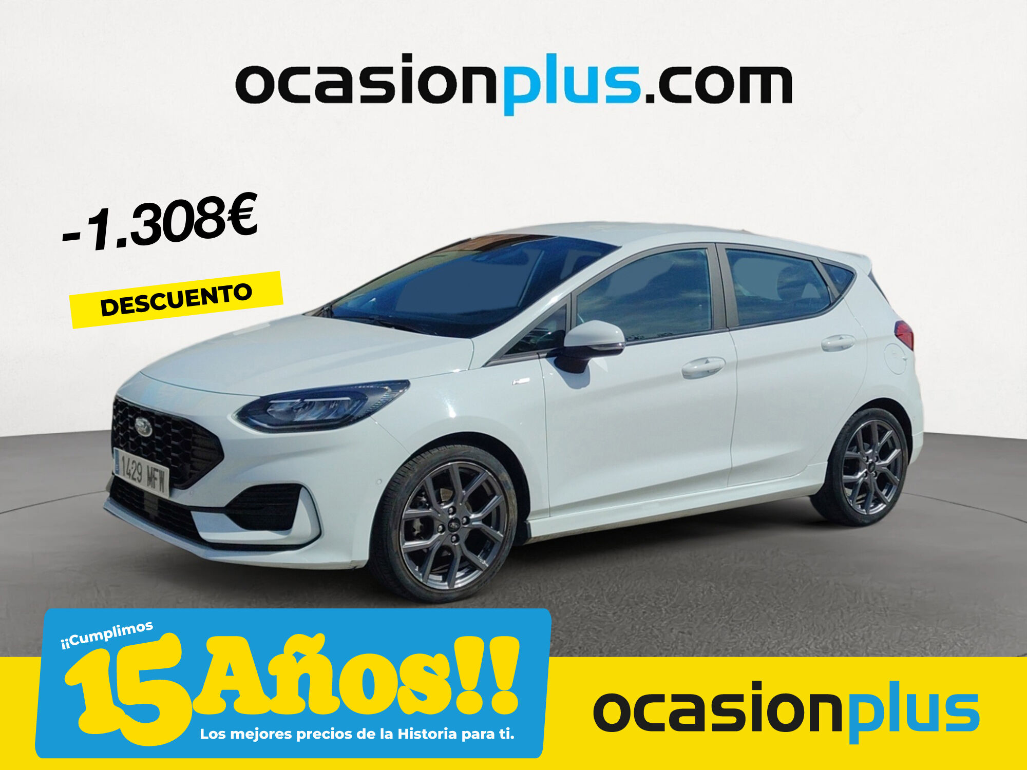 FORD Fiesta (1.0 EcoBoost MHEV ST-Line 92 kW (125 CV)) en Madrid