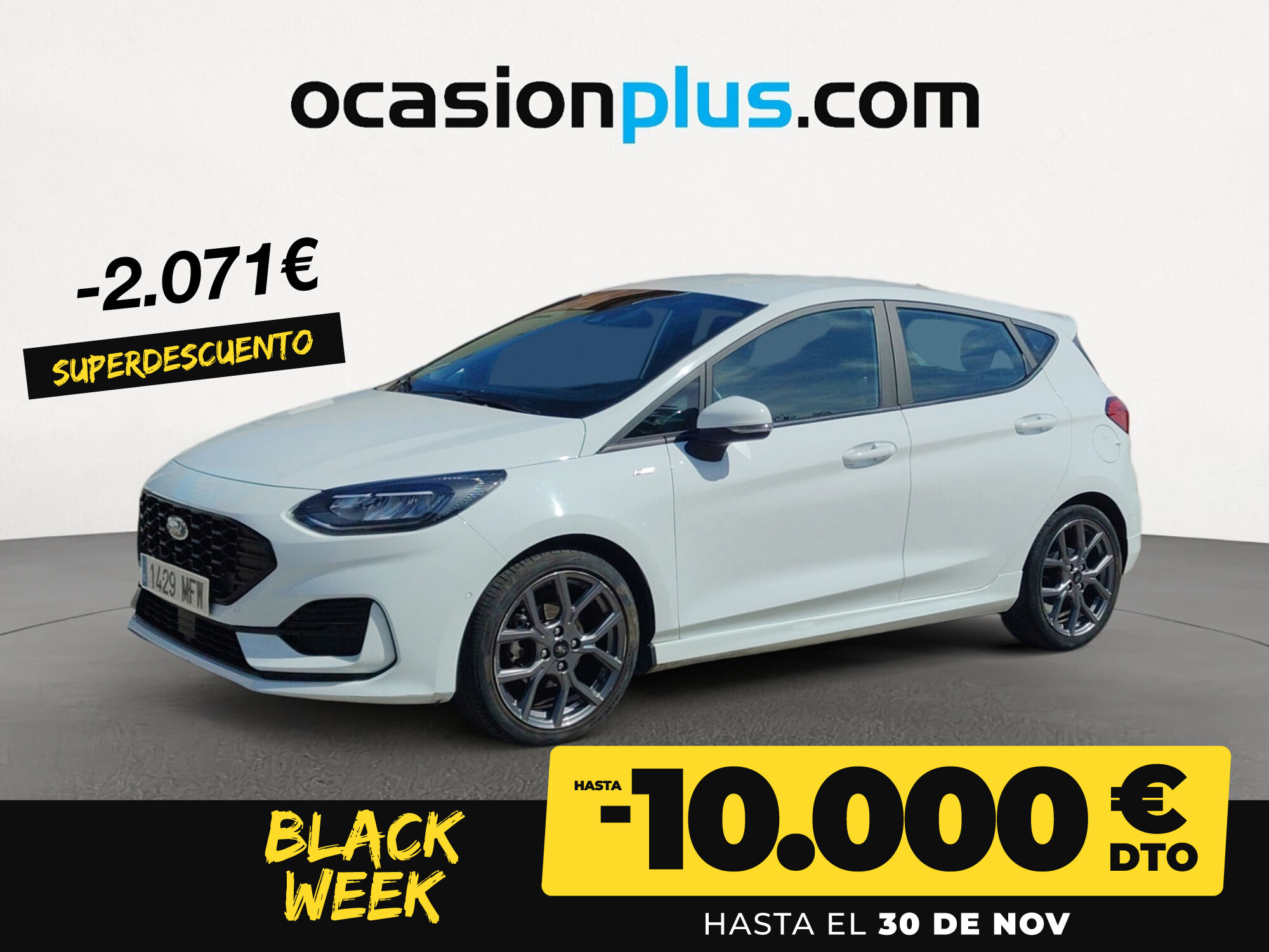 FORD Fiesta (1.0 EcoBoost MHEV ST-Line 92 kW (125 CV)) en Madrid