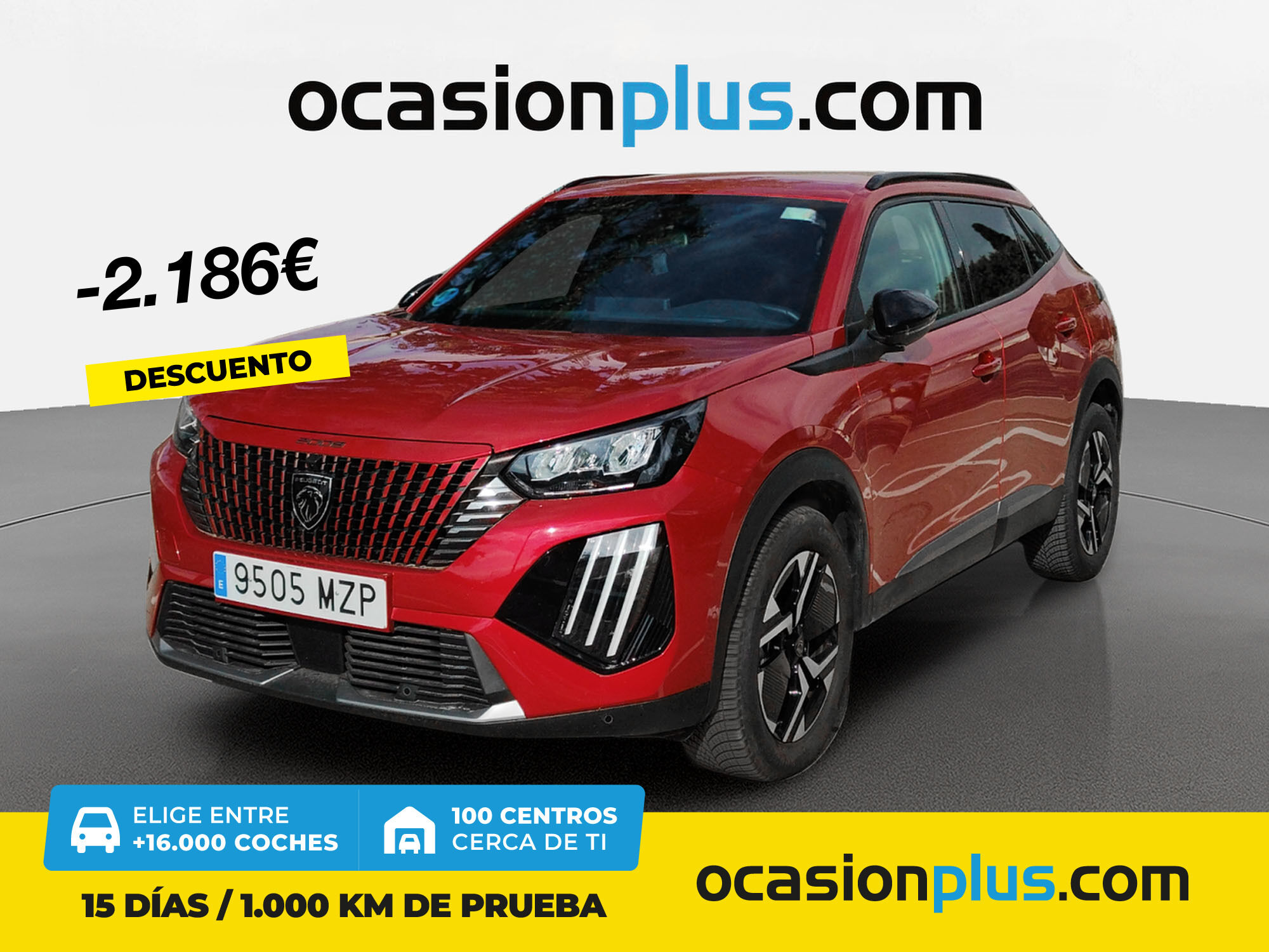 PEUGEOT 2008 (Allure Hybrid eDCS6 100 kW (136 CV)) en Madrid