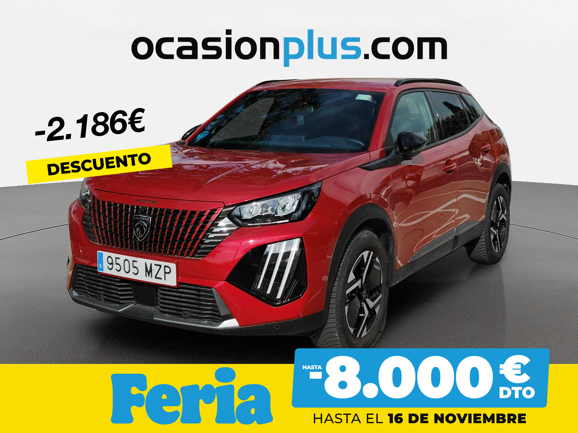 PEUGEOT 2008 (Allure Hybrid eDCS6 100 kW (136 CV)) en Madrid
