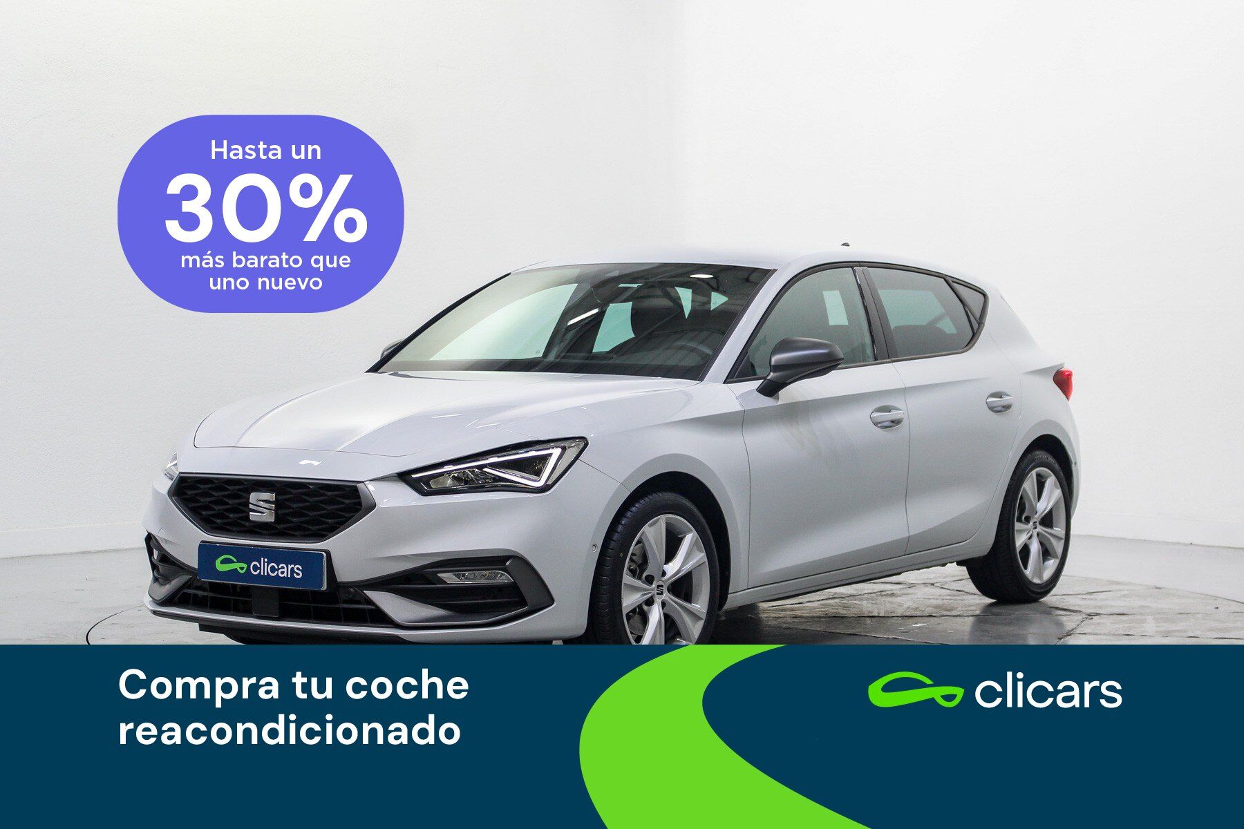 SEAT León (León 1.0 TSI S&S FR 25º Aniversario 110) en Madrid