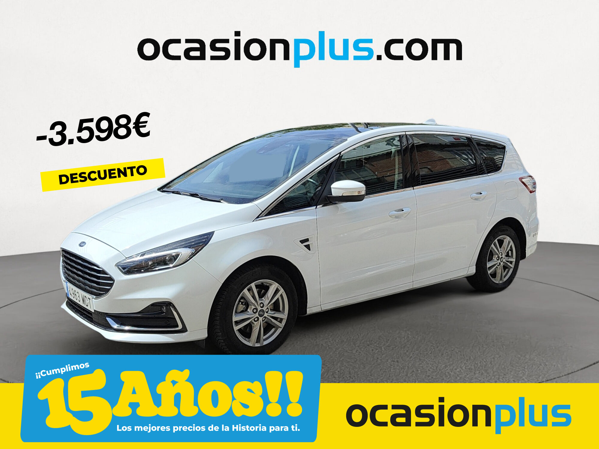 FORD S-Max (2.5 Duratec FHEV Titanium 140 kW (190 CV)) en Madrid