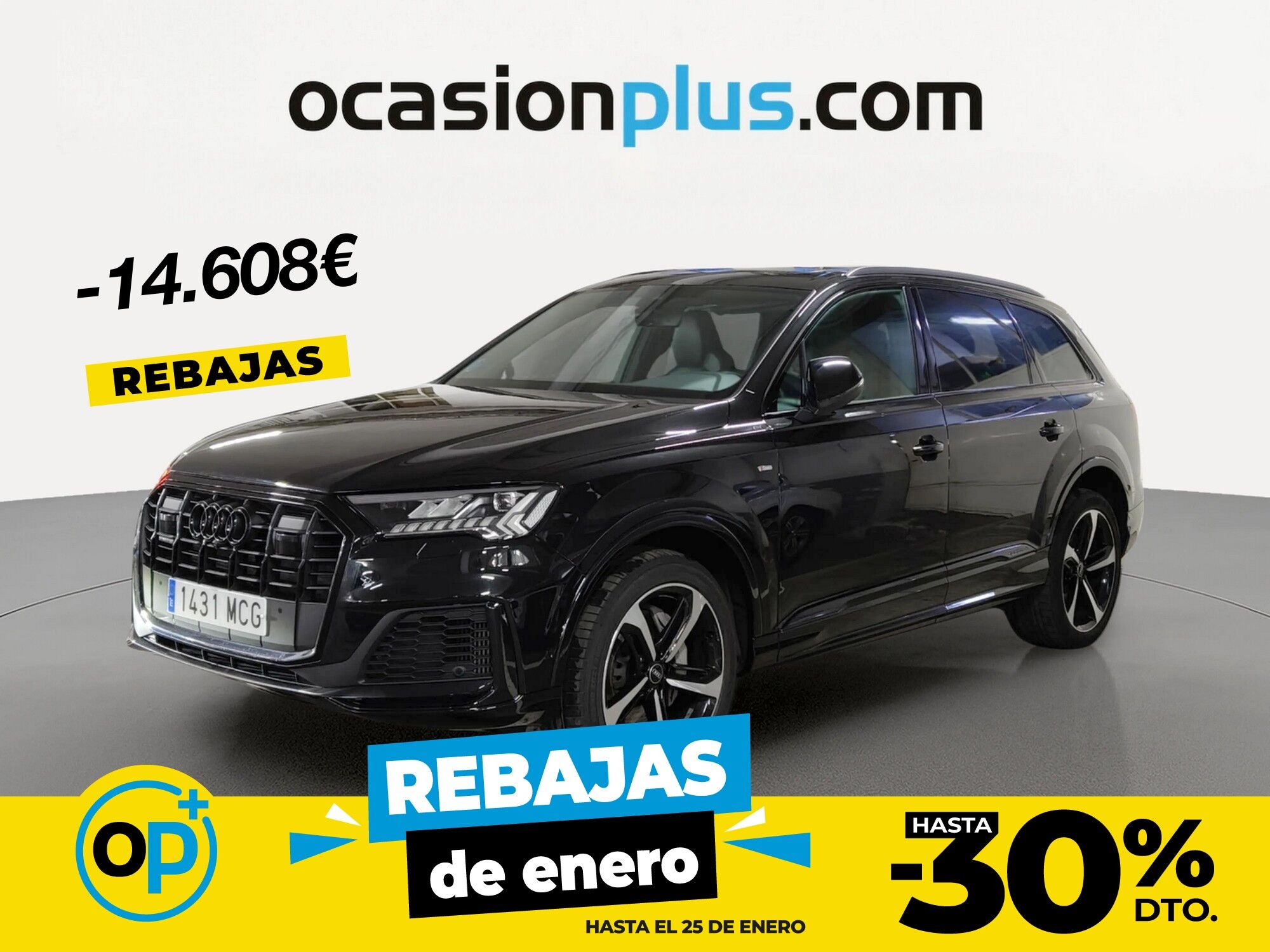 AUDI Q7 (Black Limited 55 TFSI quattro 250 kW (340 CV) Tiptronic) en Madrid
