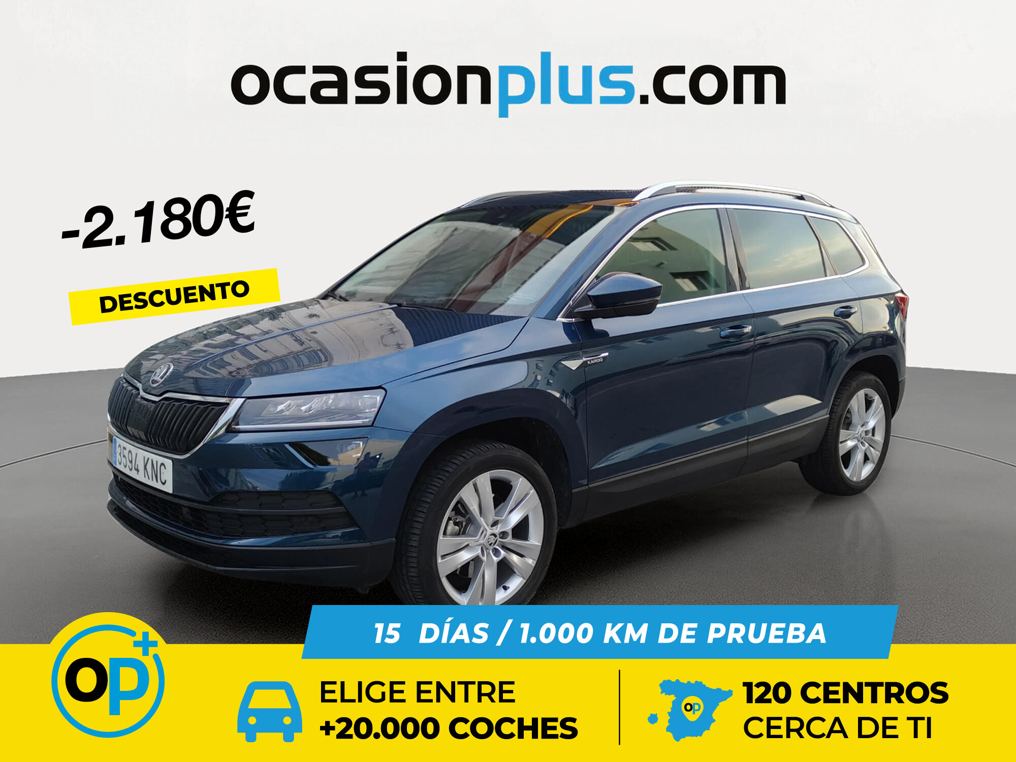 SKODA Karoq (1.5 TSI ACT Style DSG 110 kW (150 CV)) en Madrid