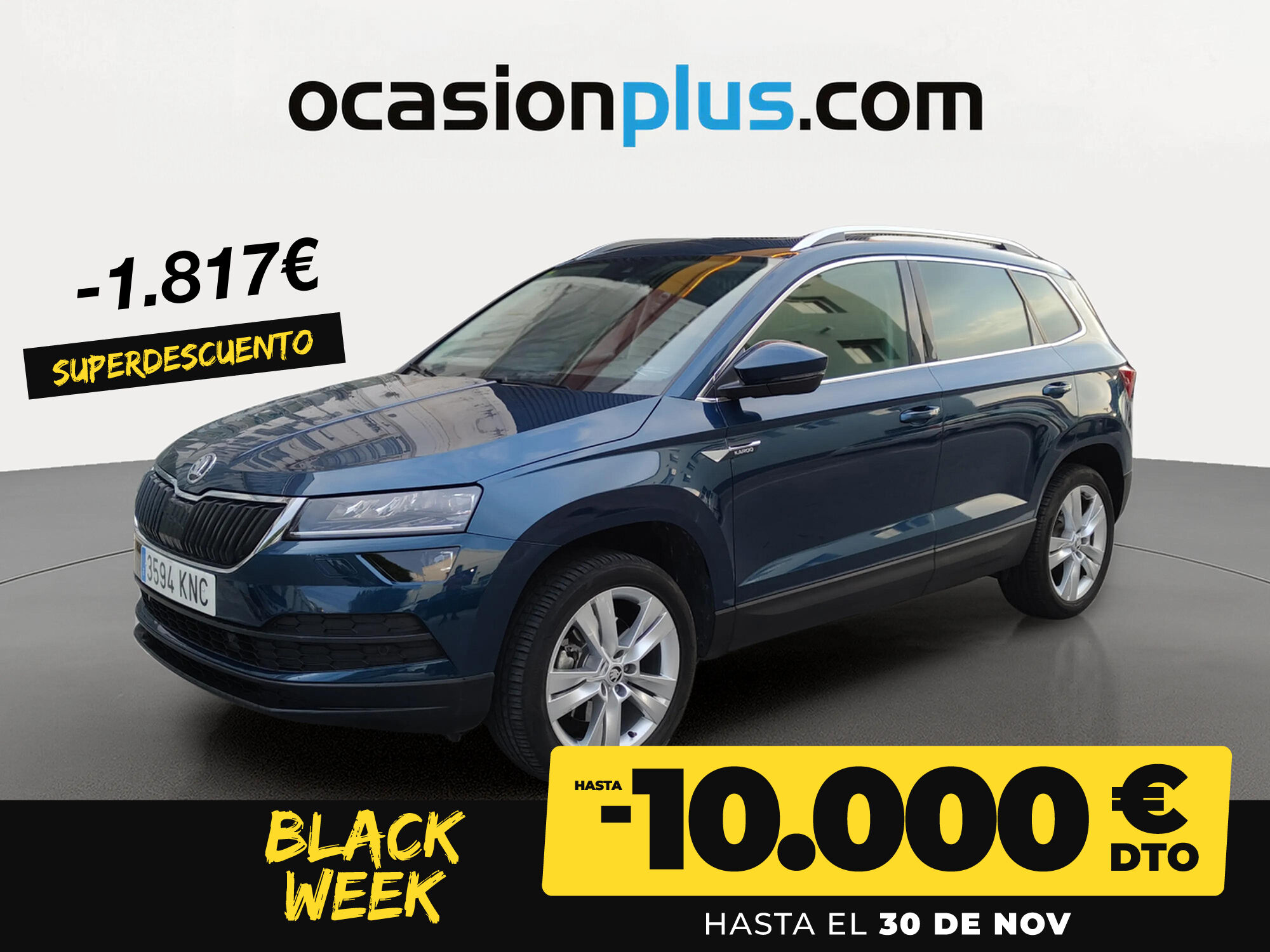 SKODA Karoq (1.5 TSI ACT Style DSG 110 kW (150 CV)) en Madrid