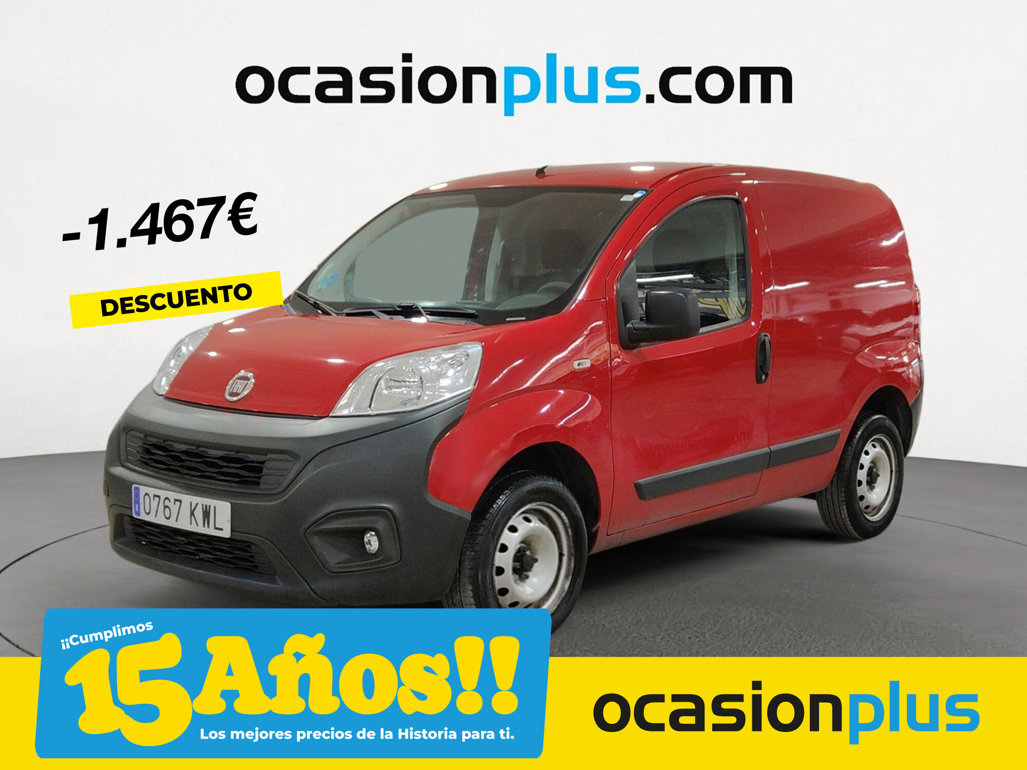 FIAT Fiorino (Furgon 1.4 Natural Power Base 51 kW (70 CV)) en Madrid