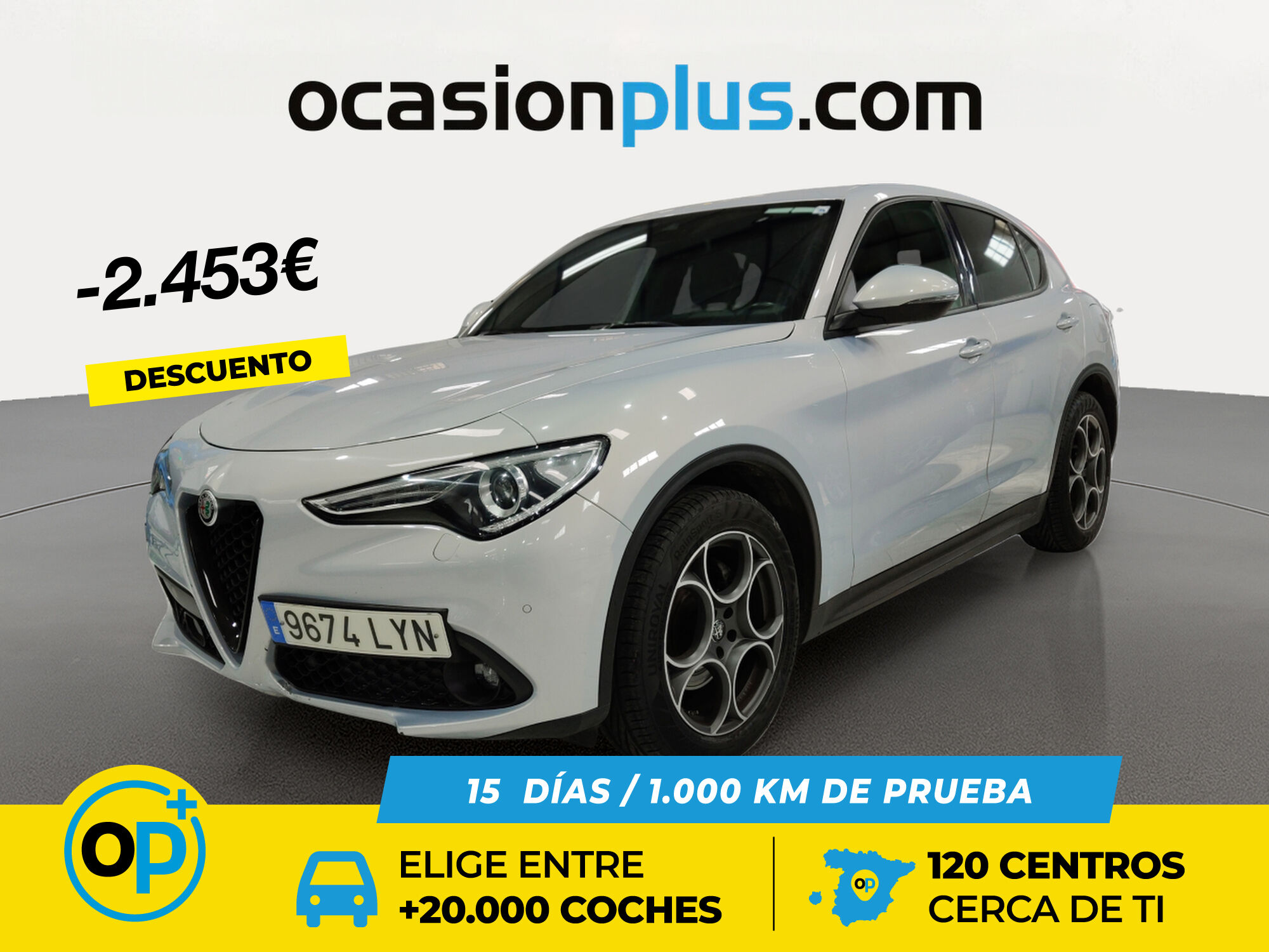 ALFA ROMEO Stelvio (2.2 Diesel Sprint AWD 140 kW (190 CV)) en Madrid