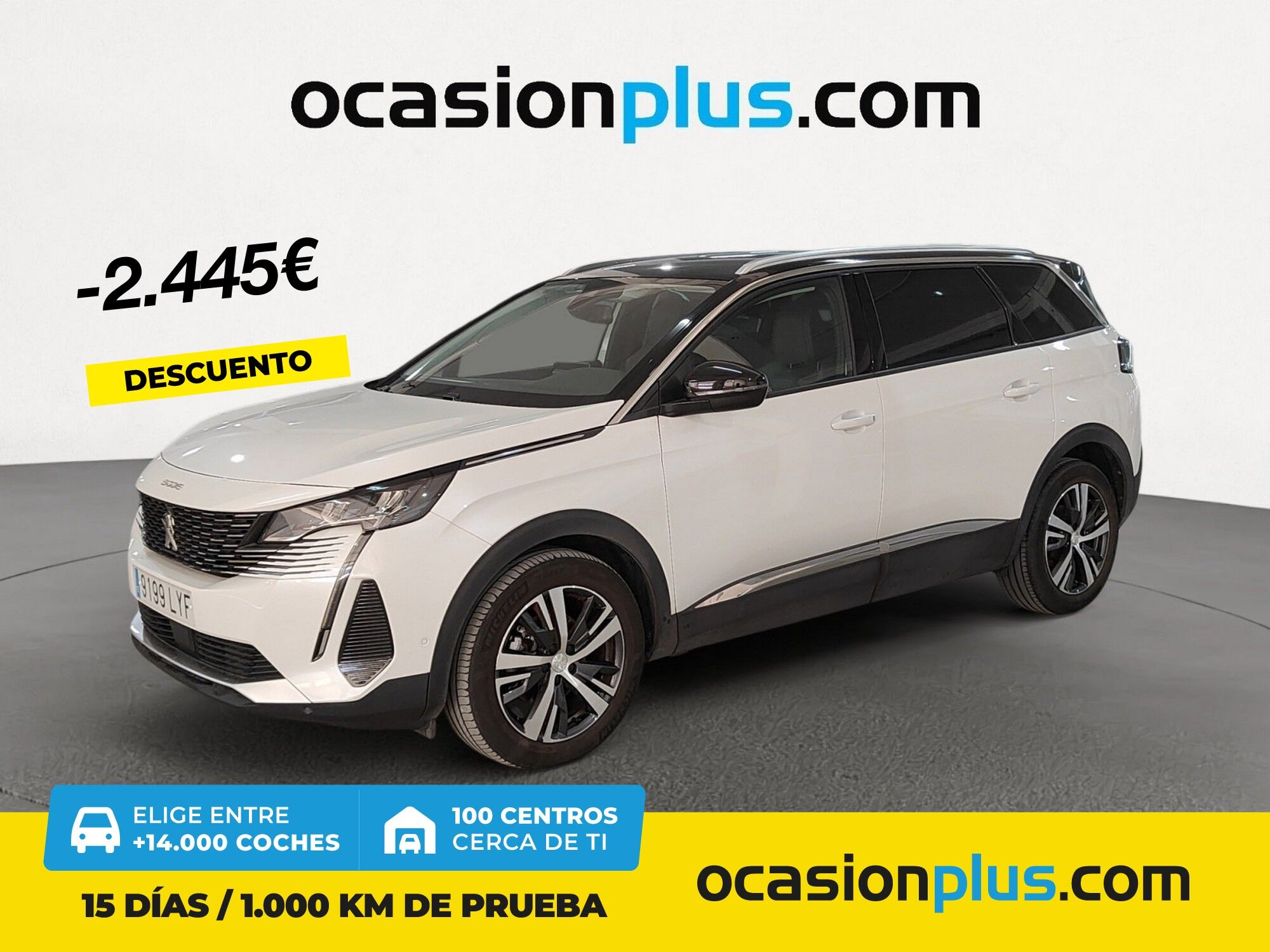 PEUGEOT 5008 (BlueHDI 130 S&S Allure Pack EAT8 96 kW (130 CV)) en Madrid