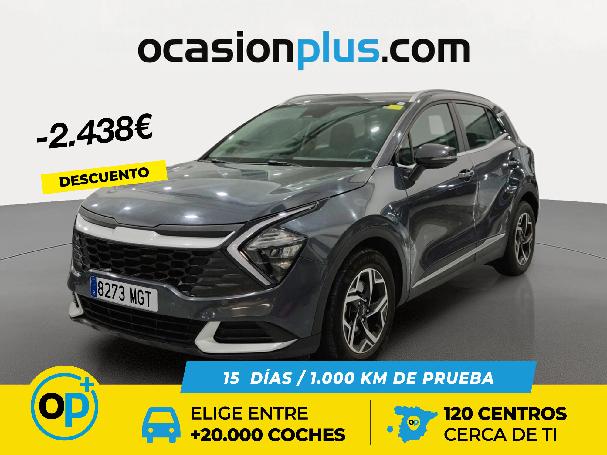 KIA Sportage (1.6 T-GDi Drive 4x2 110 kW (150 CV)) en Madrid