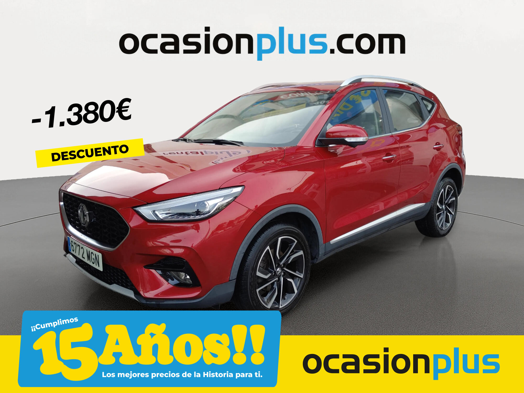 MG ZS (1.5 Luxury 78 kW (106 CV)) en Madrid