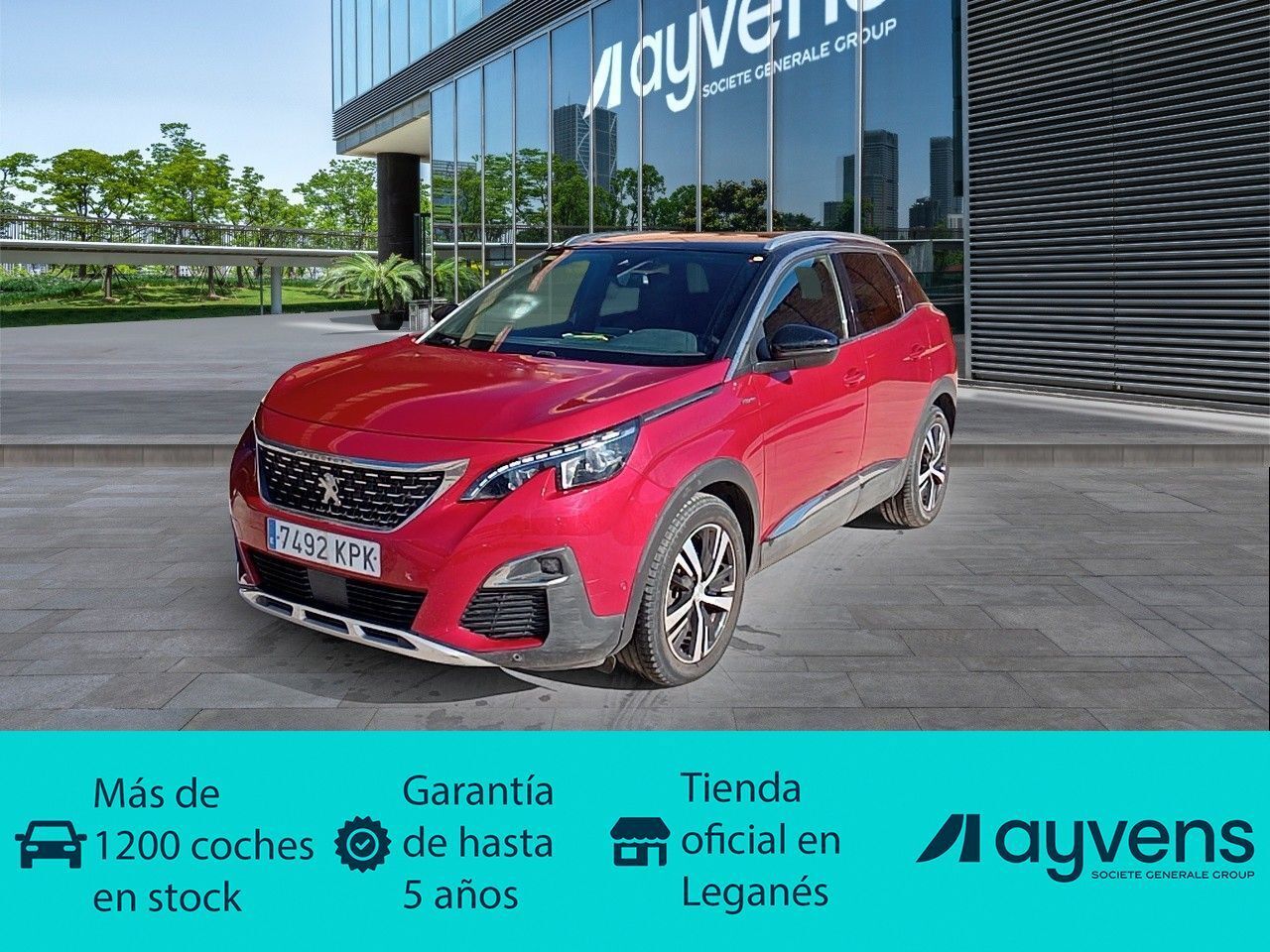 PEUGEOT 3008 (BlueHDI 130 S&S GT Line 96 kW (130 CV)) en Madrid
