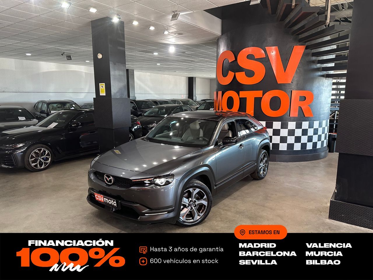 MAZDA MX-30 (e-SKYACTIV 107kW Advantage Modern Conf.) en Madrid