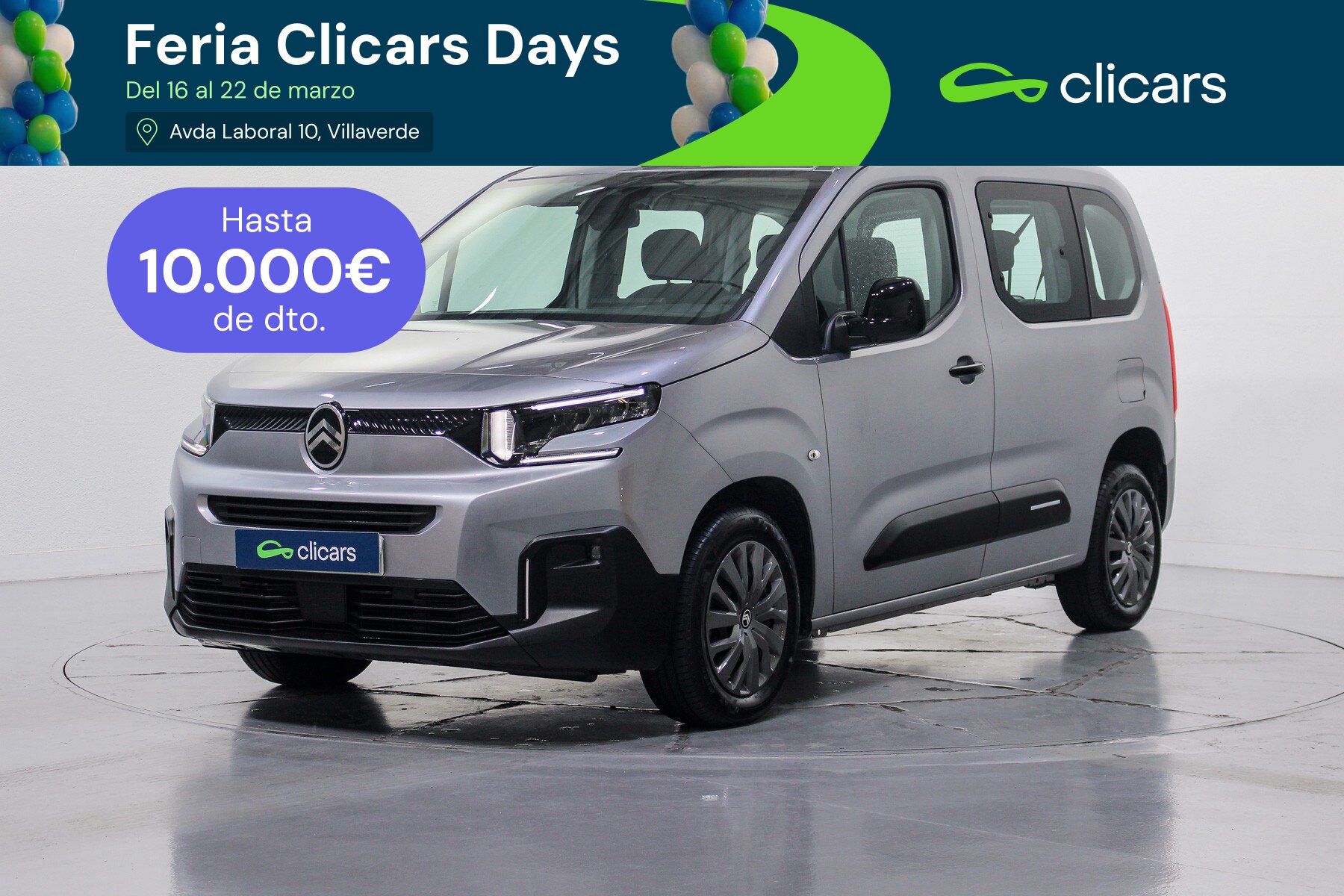 Foto del CITROEN Berlingo BlueHDi S&S Talla M Plus 100