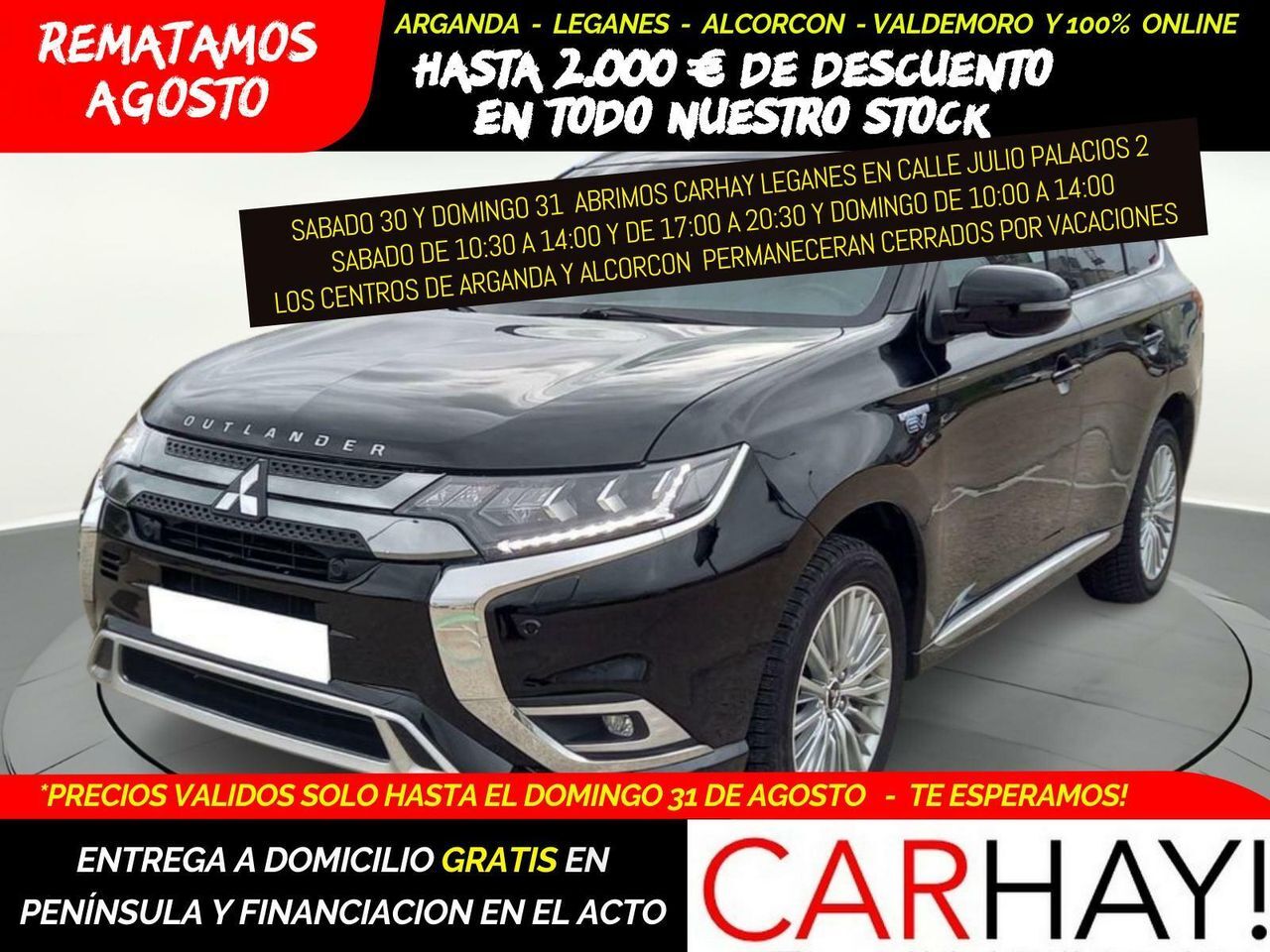 MITSUBISHI Outlander (2.4I 4WD PHEV BUSINESS EDITION) en Madrid