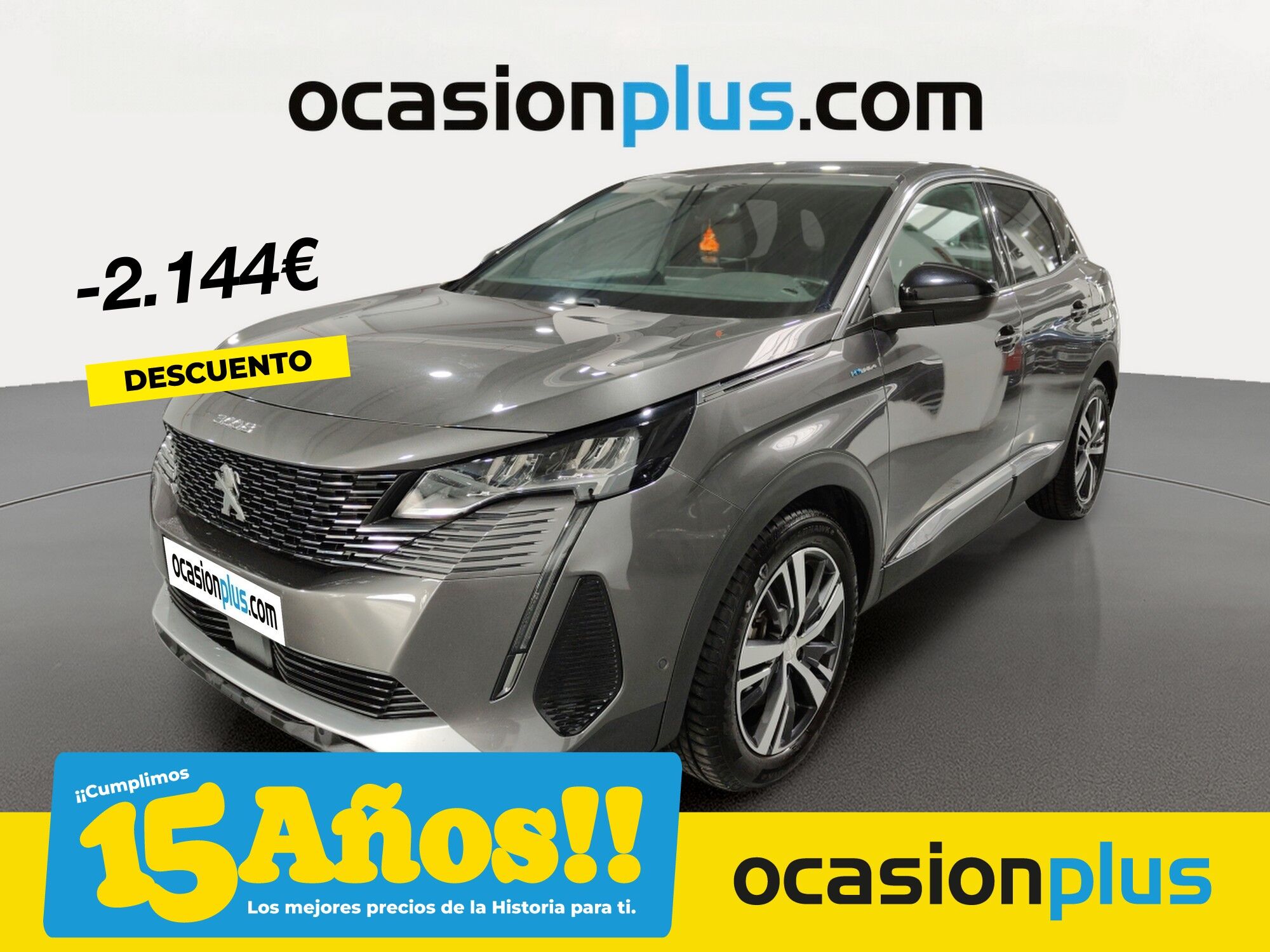 PEUGEOT 3008 (Hybrid 300 Allure Pack e-EAT8 221 kW (300 CV)) en Madrid
