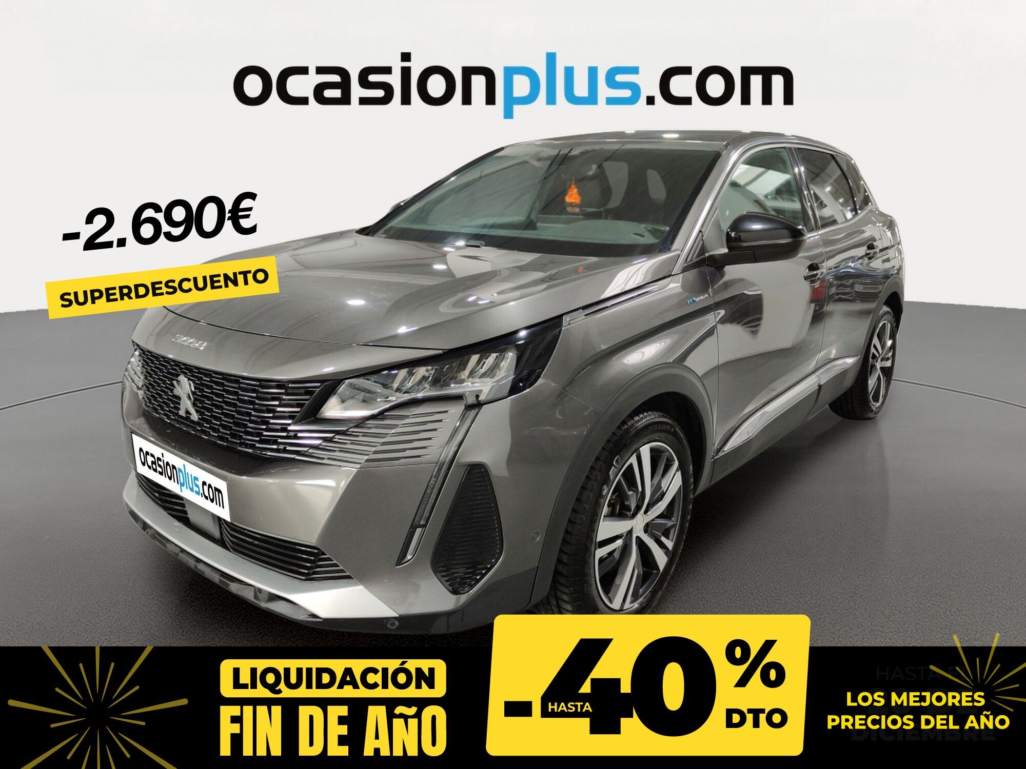 PEUGEOT 3008 (Hybrid 300 Allure Pack e-EAT8 221 kW (300 CV)) en Madrid