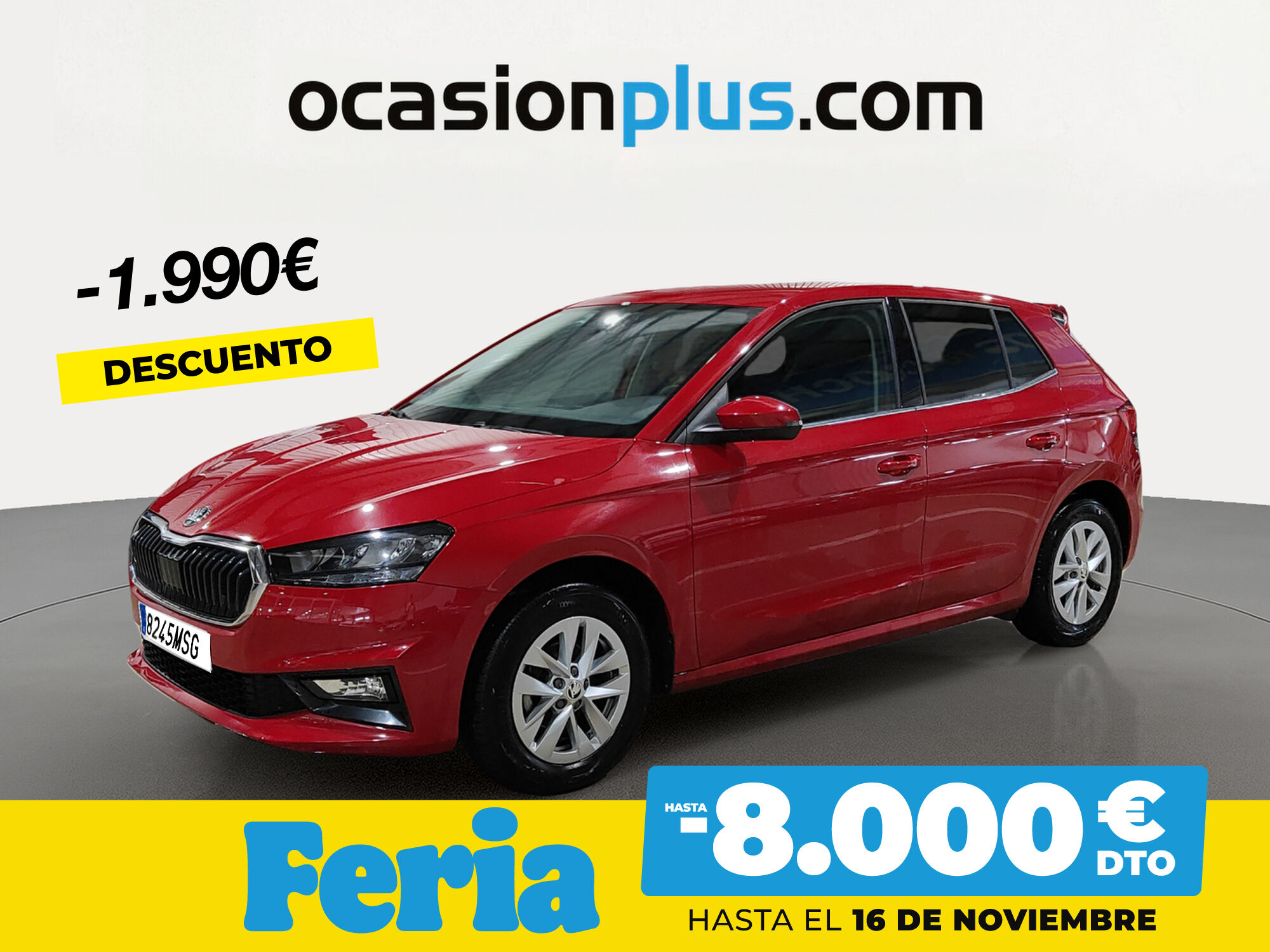 SKODA Fabia (1.0 TSI Selection 70 kW (95 CV)) en Madrid