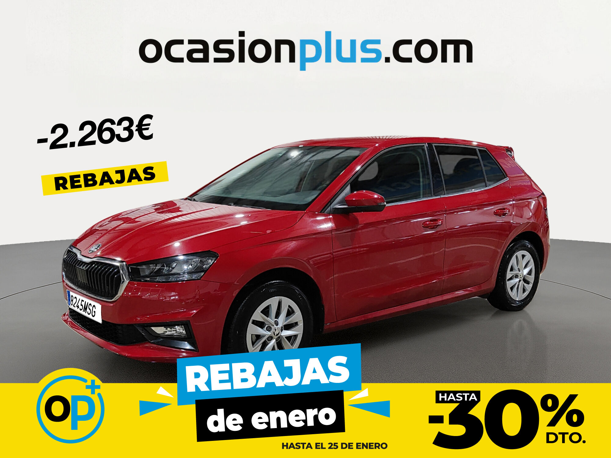 SKODA Fabia (1.0 TSI Selection 70 kW (95 CV)) en Madrid