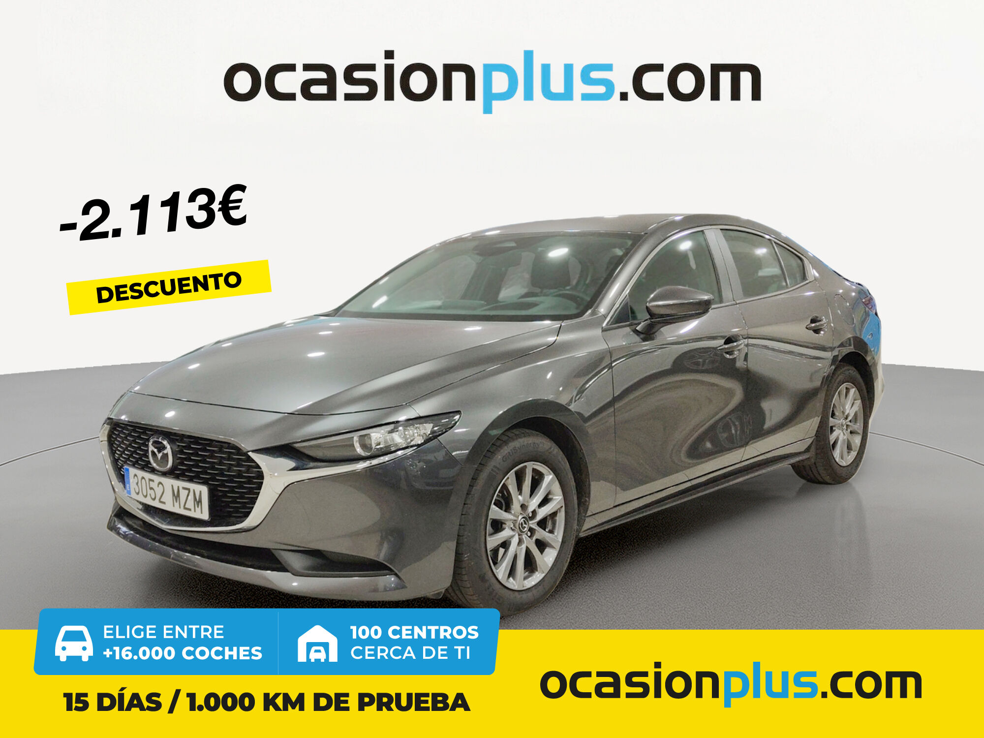 MAZDA Mazda3 (2.5L E-SKY G MHEV Prime-line 103 kW (140 CV)) en Madrid