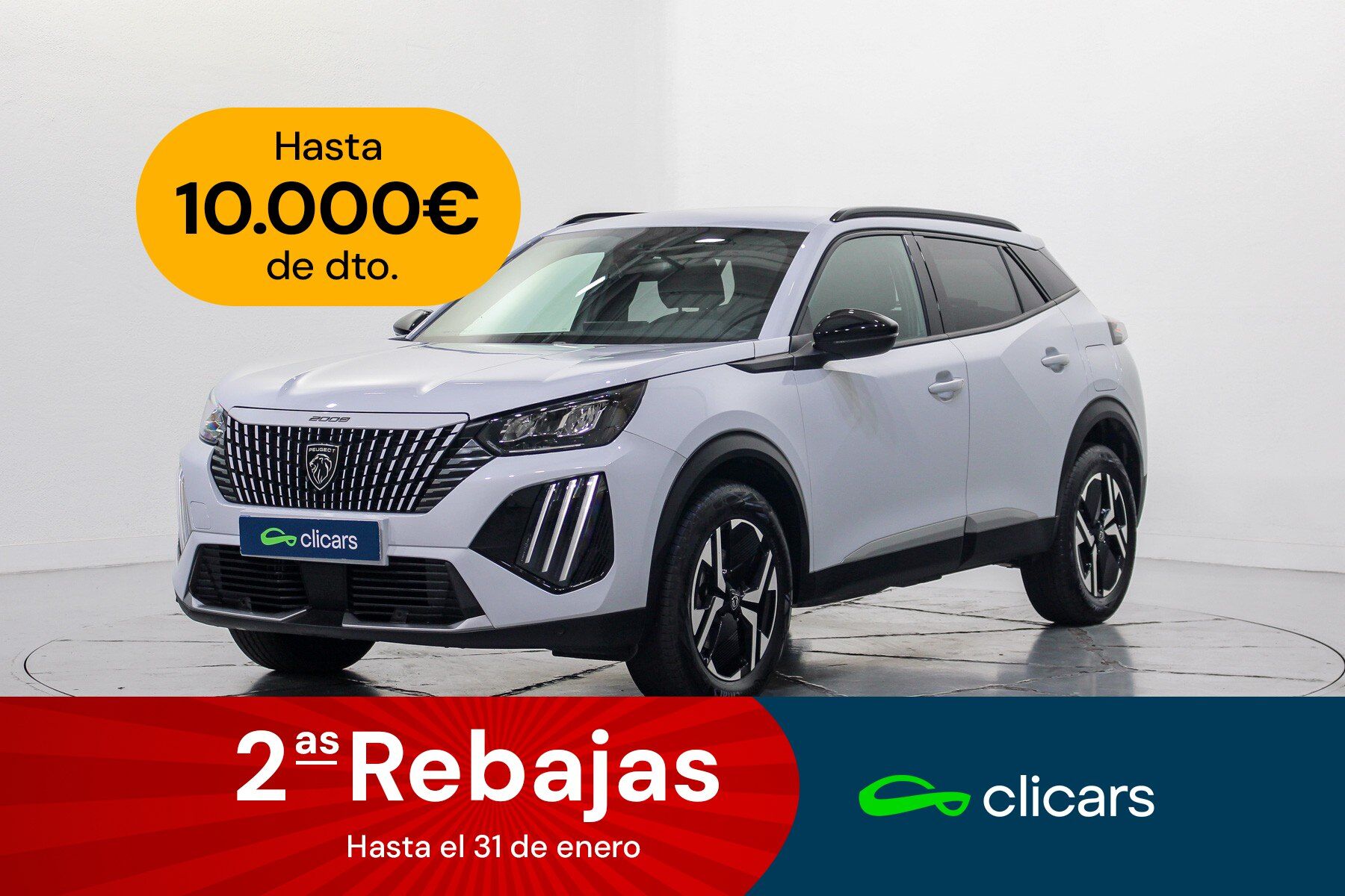 PEUGEOT 2008 (2008 Hybrid 136 Allure eDCS6) en Madrid