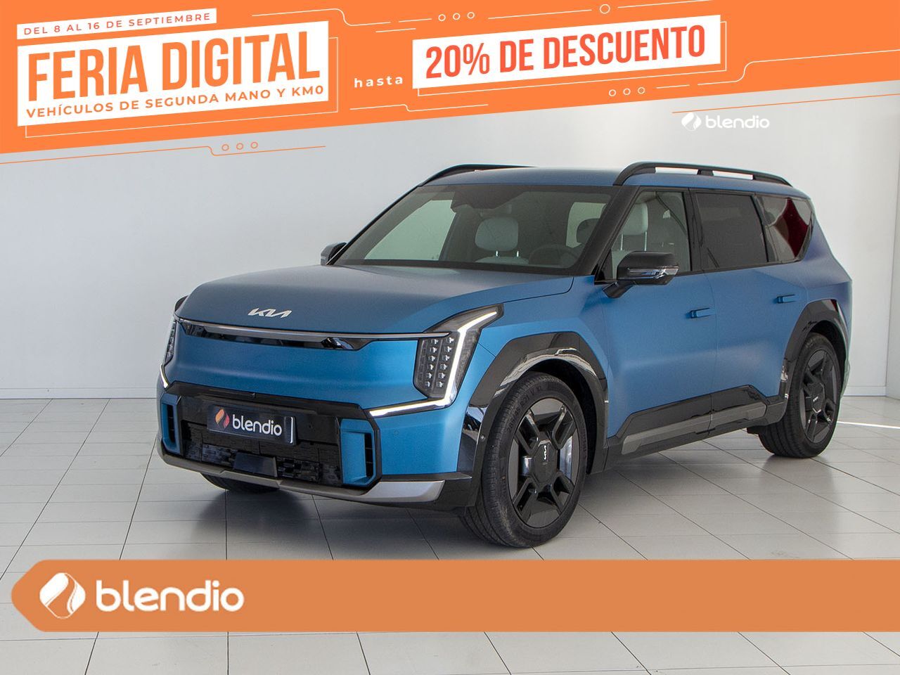 KIA EV9 (BEV 99.8KWH 283KW GT-LINE AWD 7-SEATER 384 5P 7 Plazas) en Cantabr