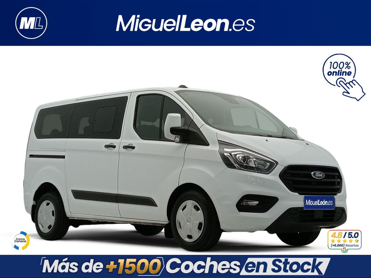 Foto del FORD Transit Custom FT 320 L1 Kombi 2.0 Ecoblue Trend 136