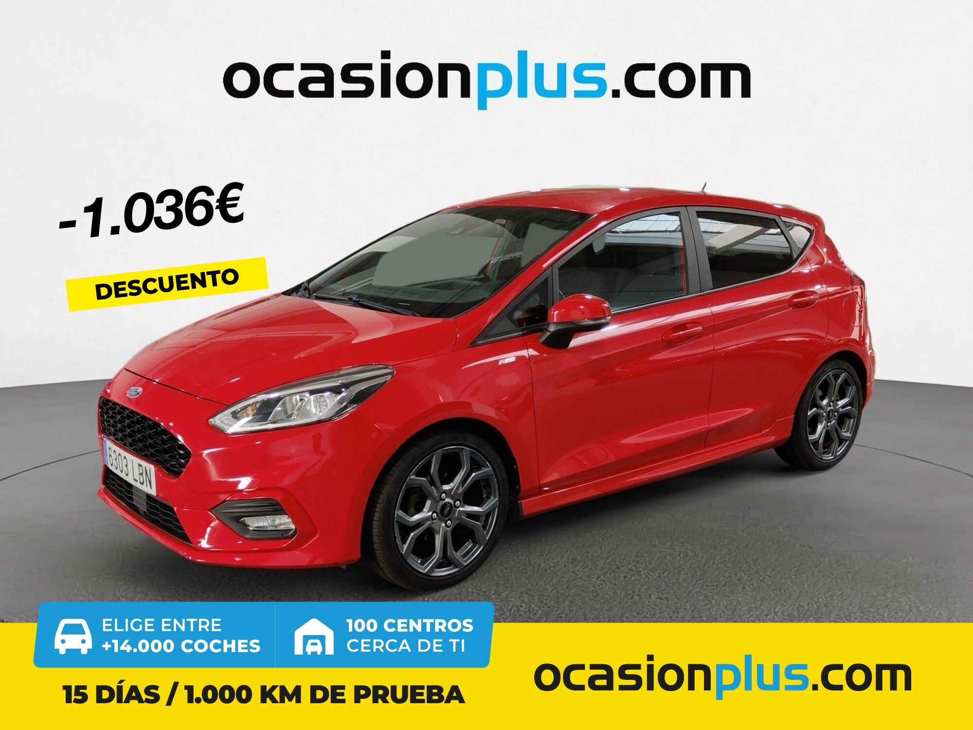 FORD Fiesta (1.1 PFI GLP ST-Line 55 kW (75 CV)) en Madrid