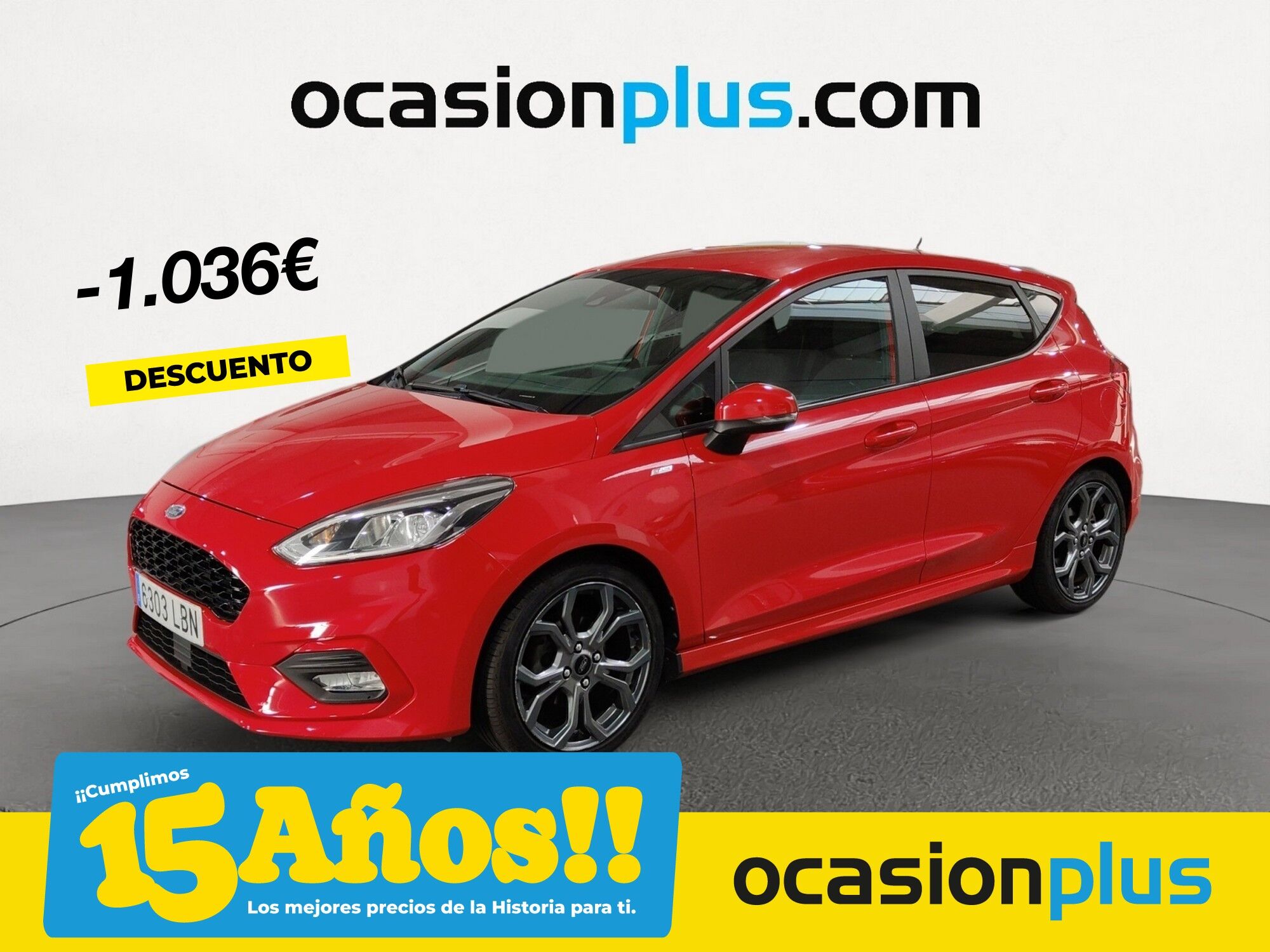 FORD Fiesta (1.1 PFI GLP ST-Line 55 kW (75 CV)) en Madrid