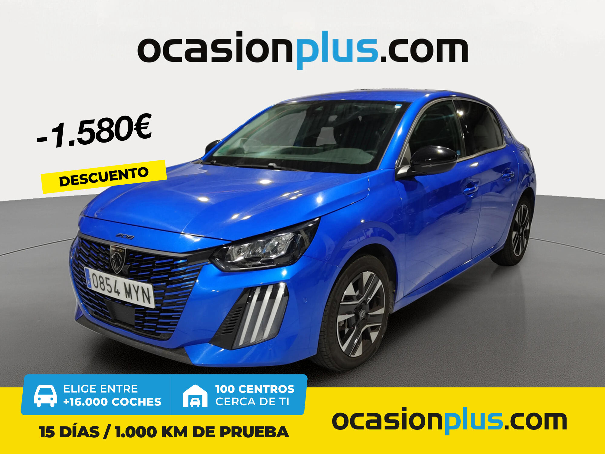 PEUGEOT 208 (PureTech 100 Allure 75 kW (100 CV)) en Madrid