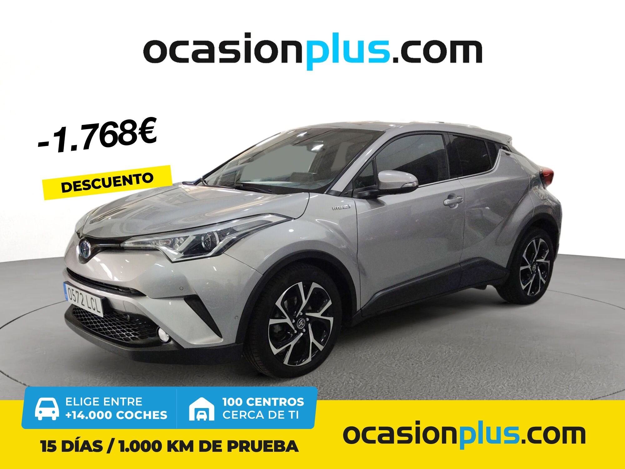 TOYOTA C-HR (1.8 125H Advance 90 kW (122 CV)) en Madrid