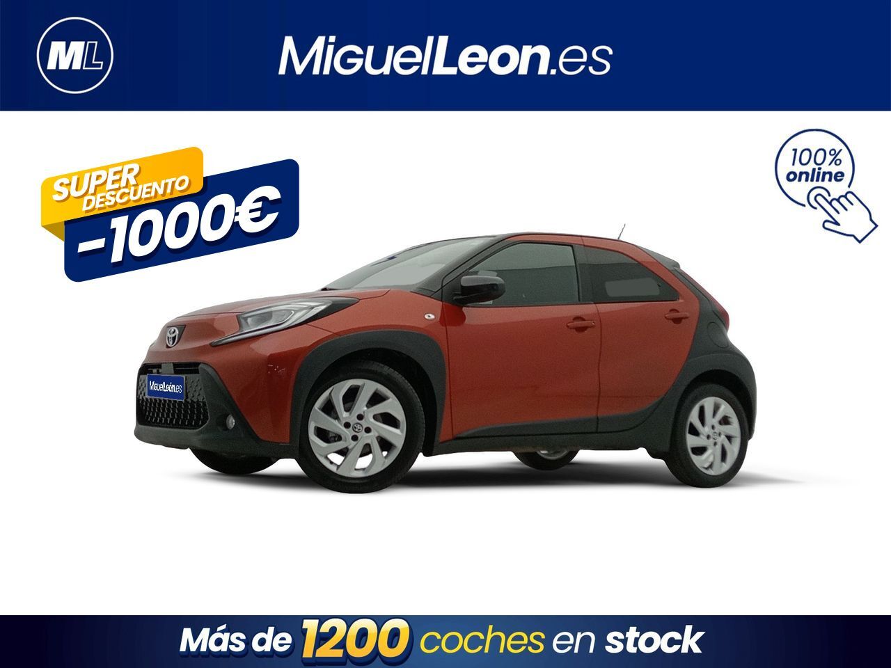 TOYOTA Aygo X Cross (1.0 VVT-I 72CV Play) en Palmas, Las