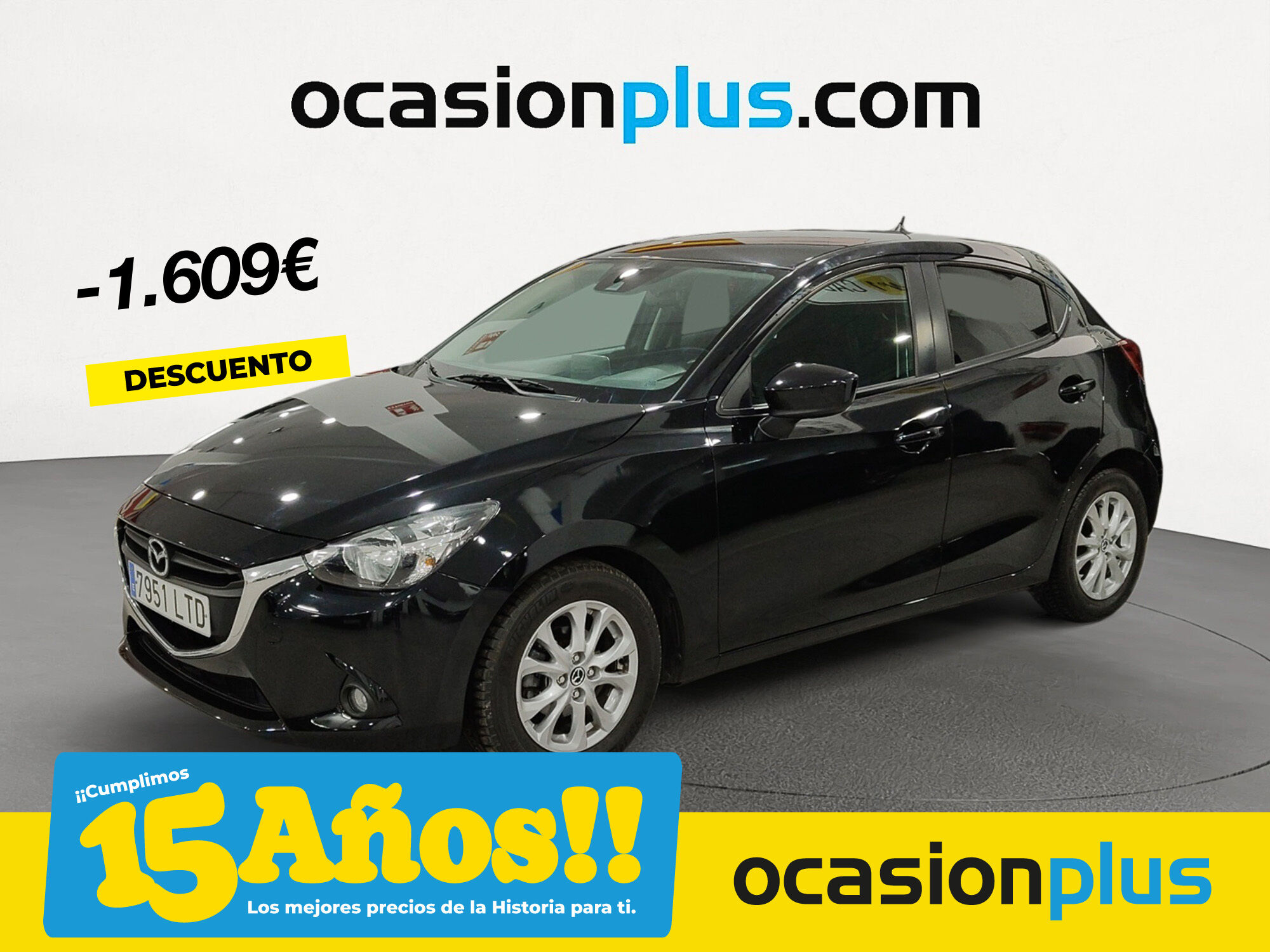 MAZDA Mazda2 (1.5 GE Style+ 66 kW (90 CV)) en Madrid