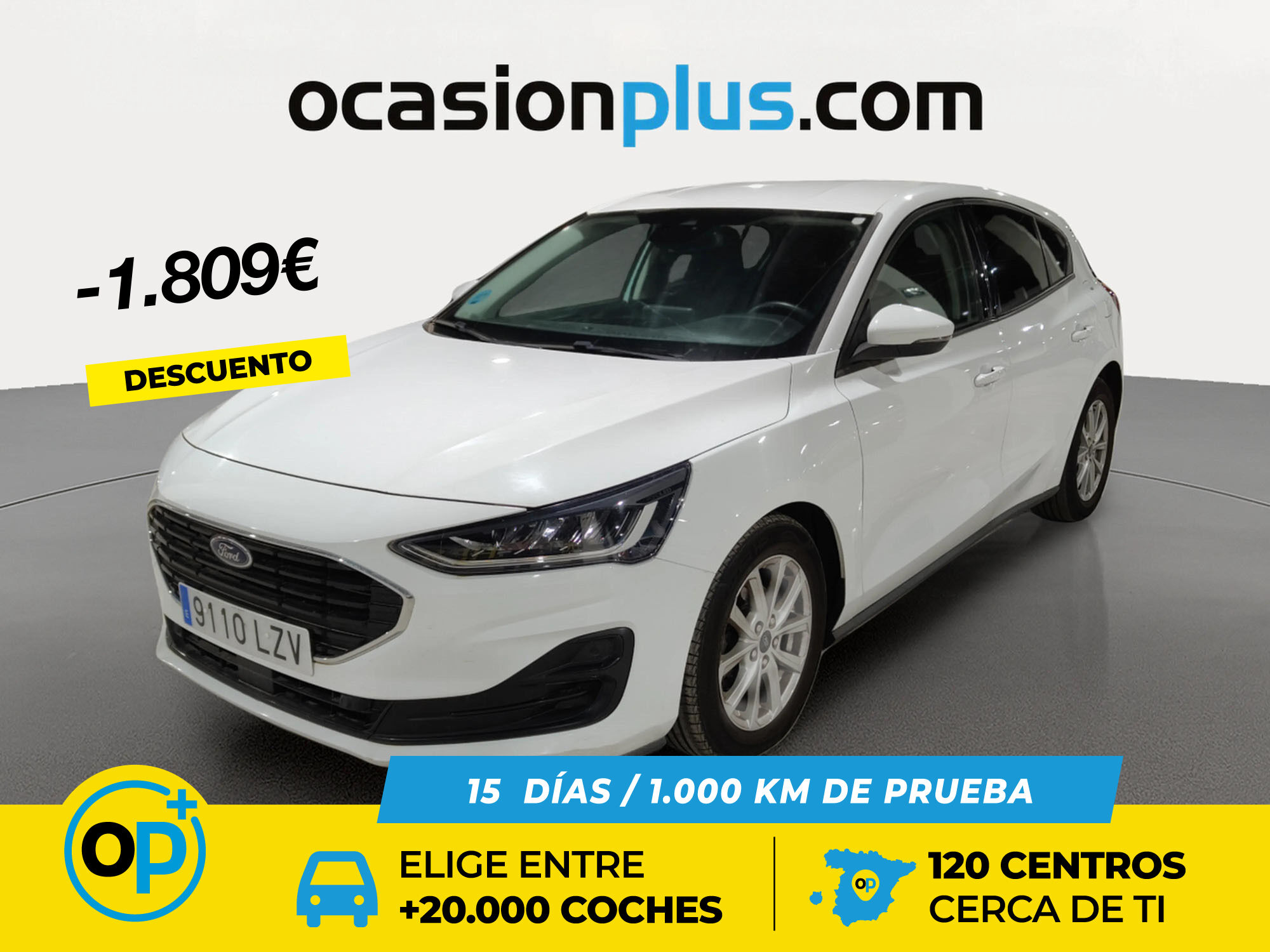FORD Focus (1.5 Ecoblue Trend+ Auto 88 kW (120 CV)) en Madrid