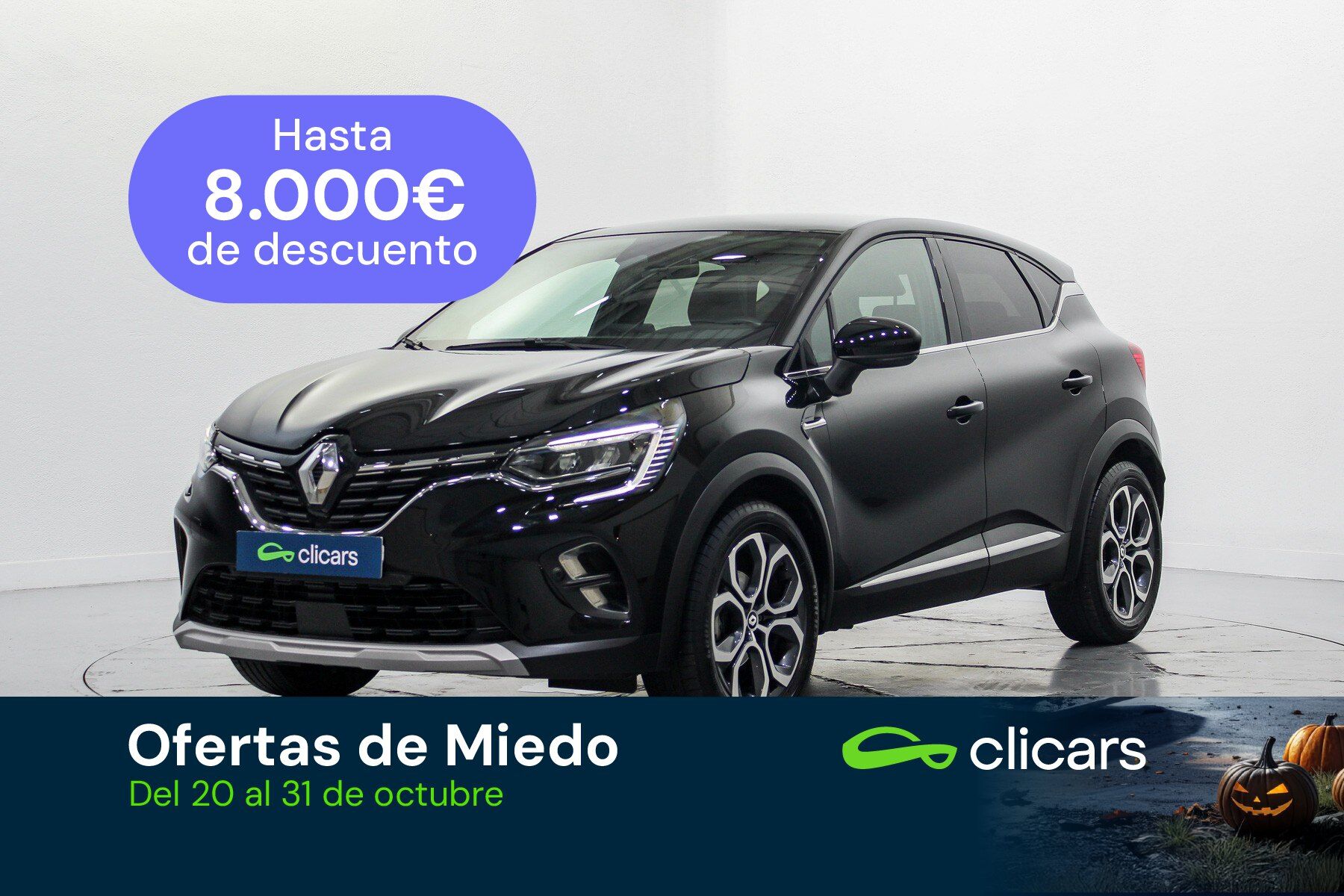 RENAULT Captur (Captur TCe GPF Micro Híbrido Techno EDC 103kW) en Madrid