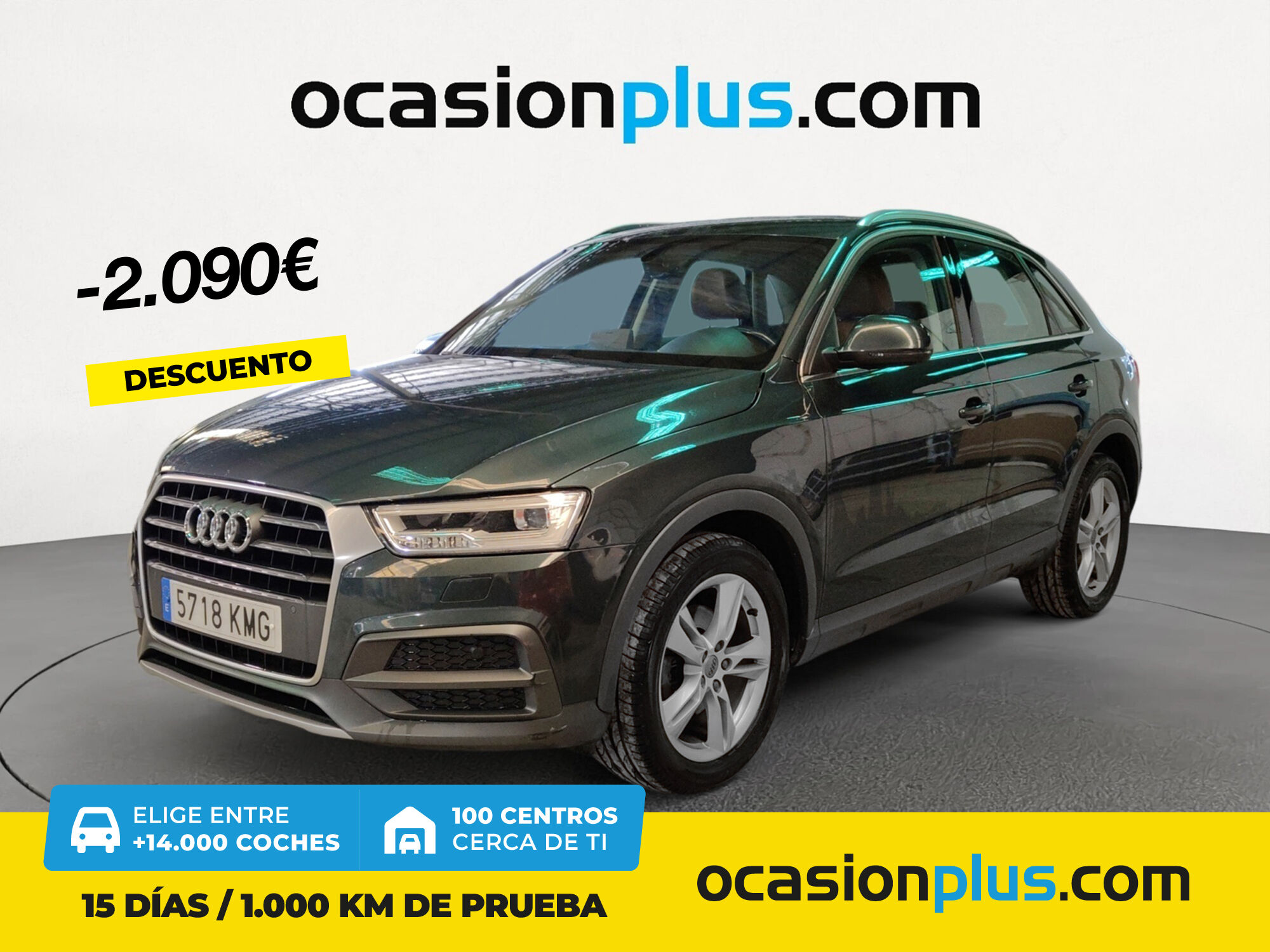 AUDI Q3 (design edition 1.4 TFSI CoD 110 kW (150 CV) S tronic) en Madrid