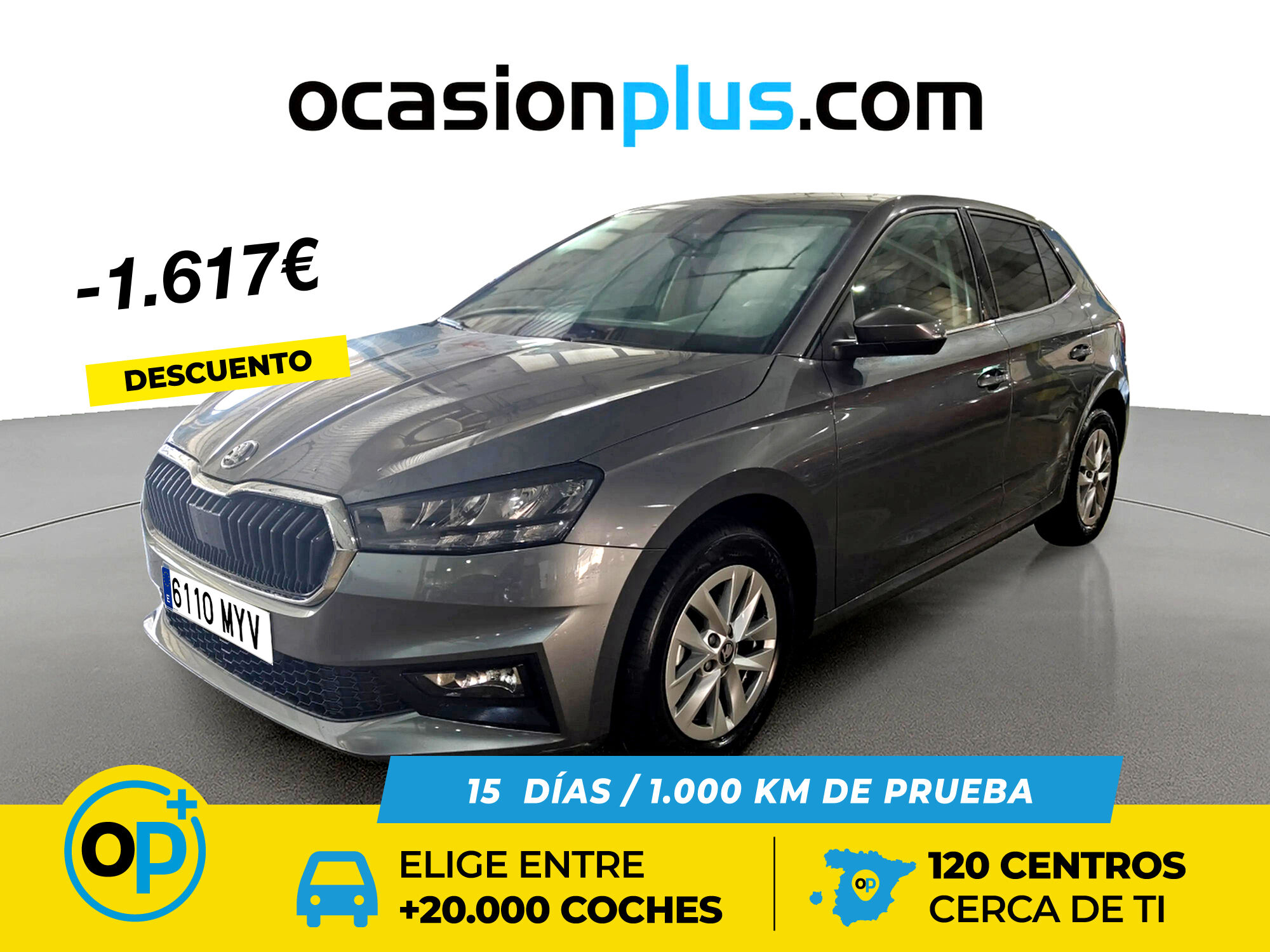 SKODA Fabia (1.0 TSI Selection 70 kW (95 CV)) en Madrid