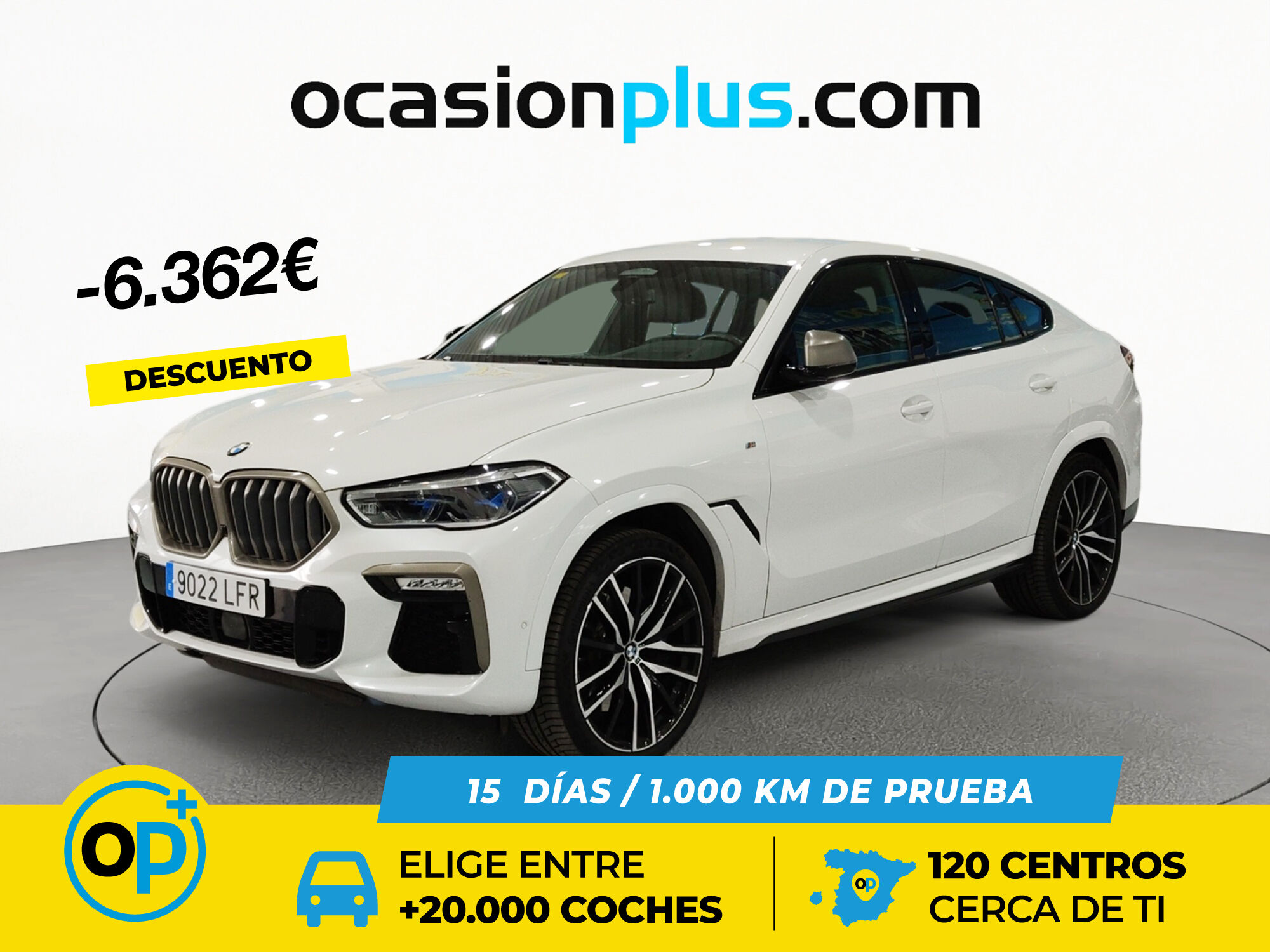 BMW X6 (M50d 294 kW (400 CV)) en Madrid