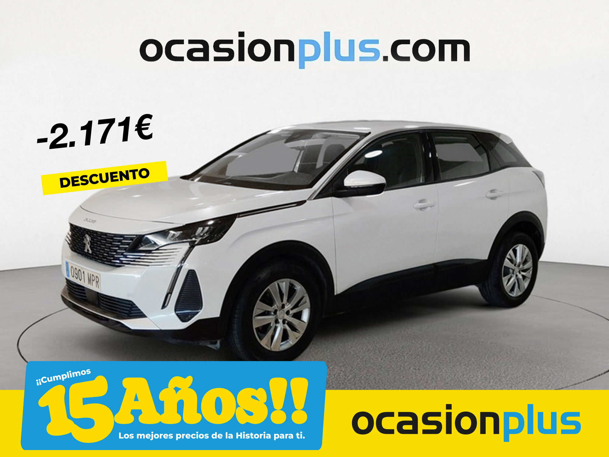 PEUGEOT 3008 (BlueHDi 130 S&S Active Pack EAT8 96 kW (130 CV)) en Madrid