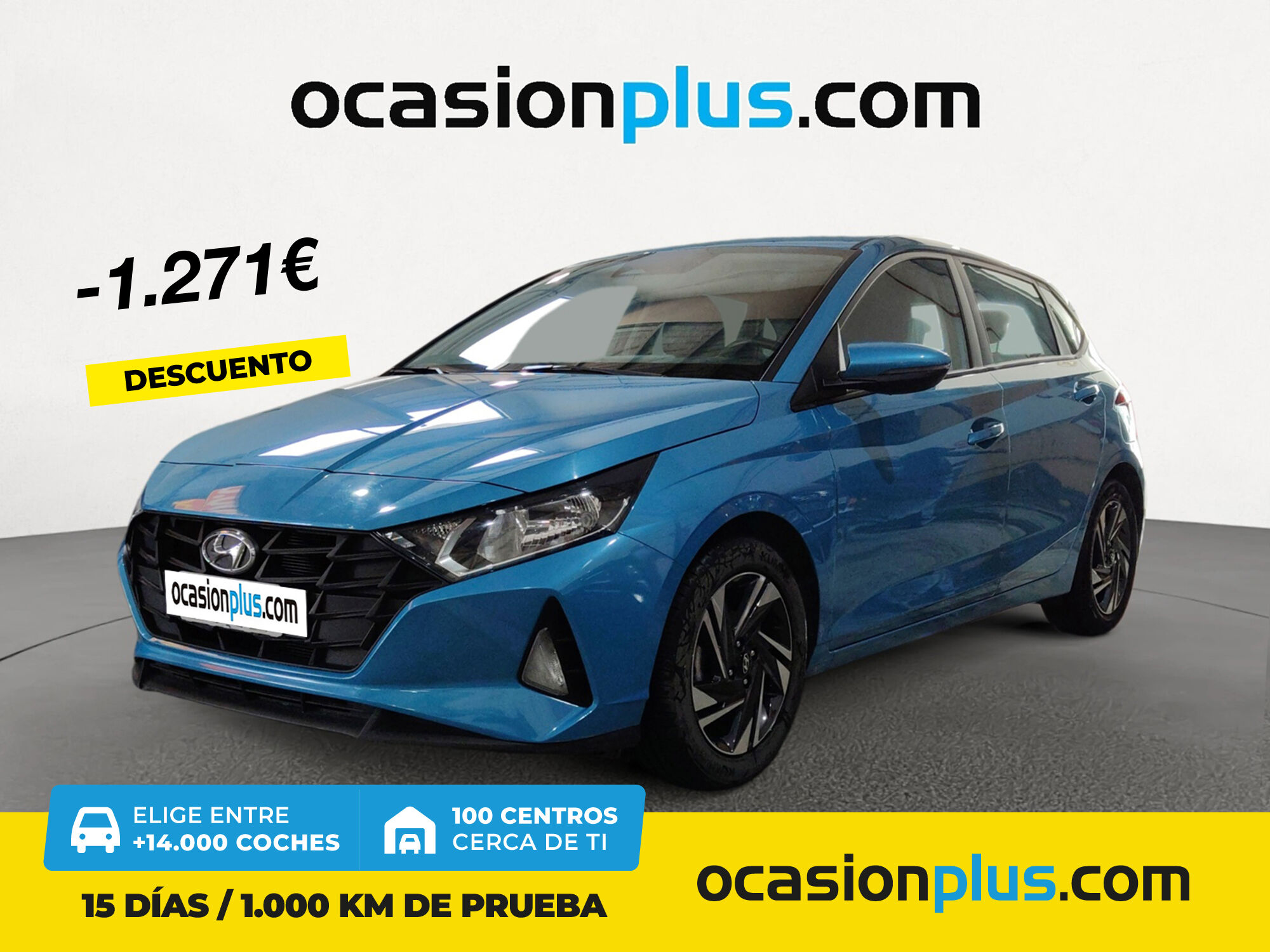HYUNDAI i20 (1.2 MPI Klass 62 kW (84 CV)) en Madrid