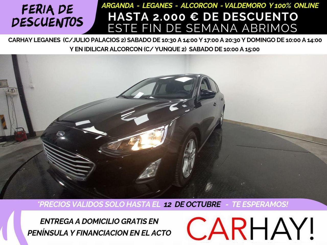 FORD Focus (TREND BUSINESS 1.5 ECOBLUE 95CV BVM6) en Madrid